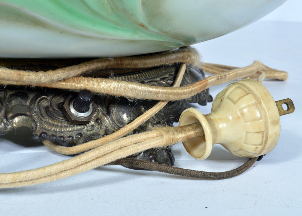 Antique Converted Electrified Parlor Lamp