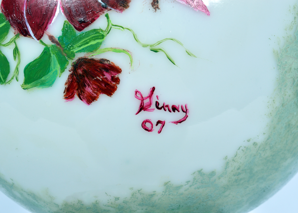 Antique Converted Electrified Parlor Lamp