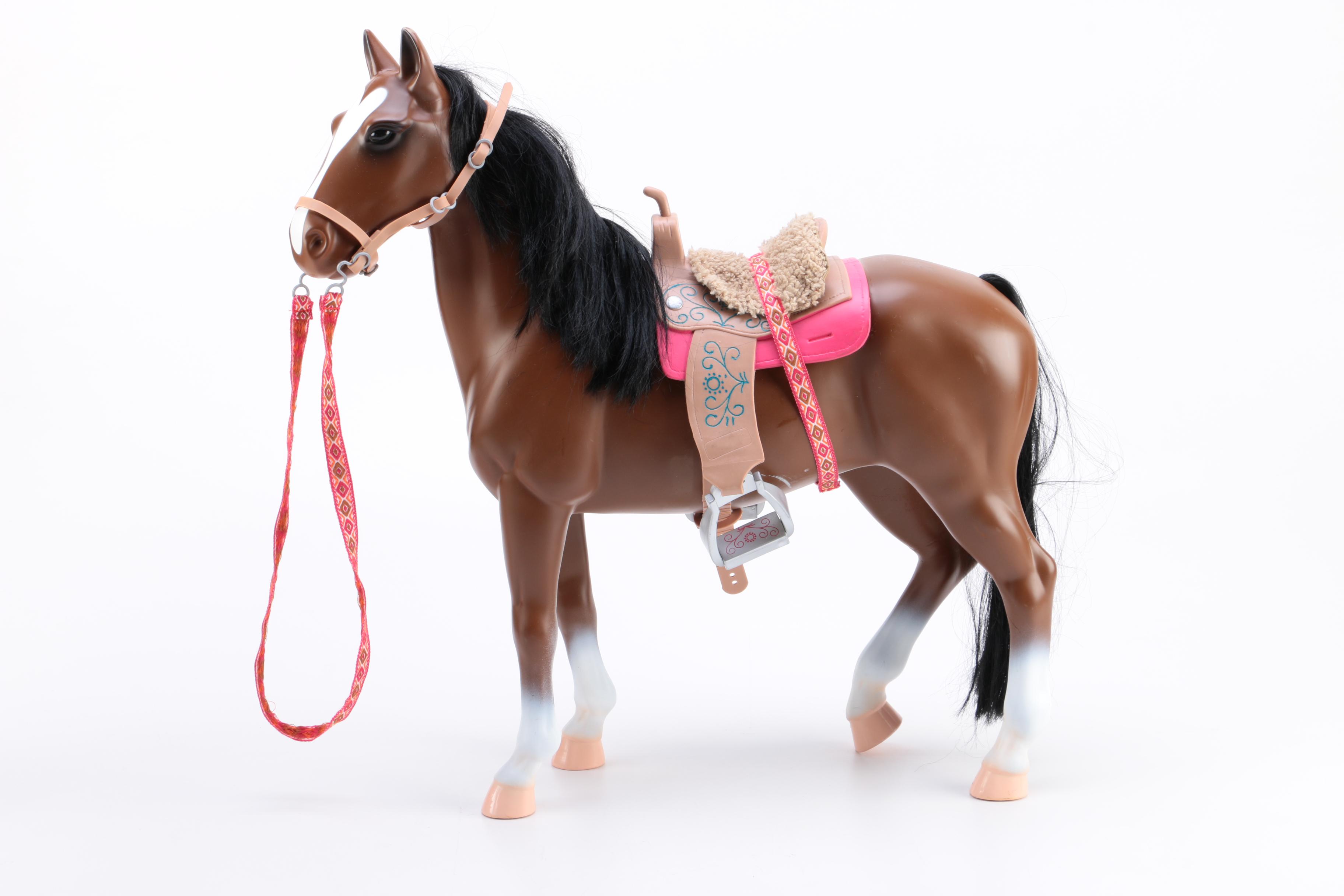 Pair of Toy Horses Including American Girl