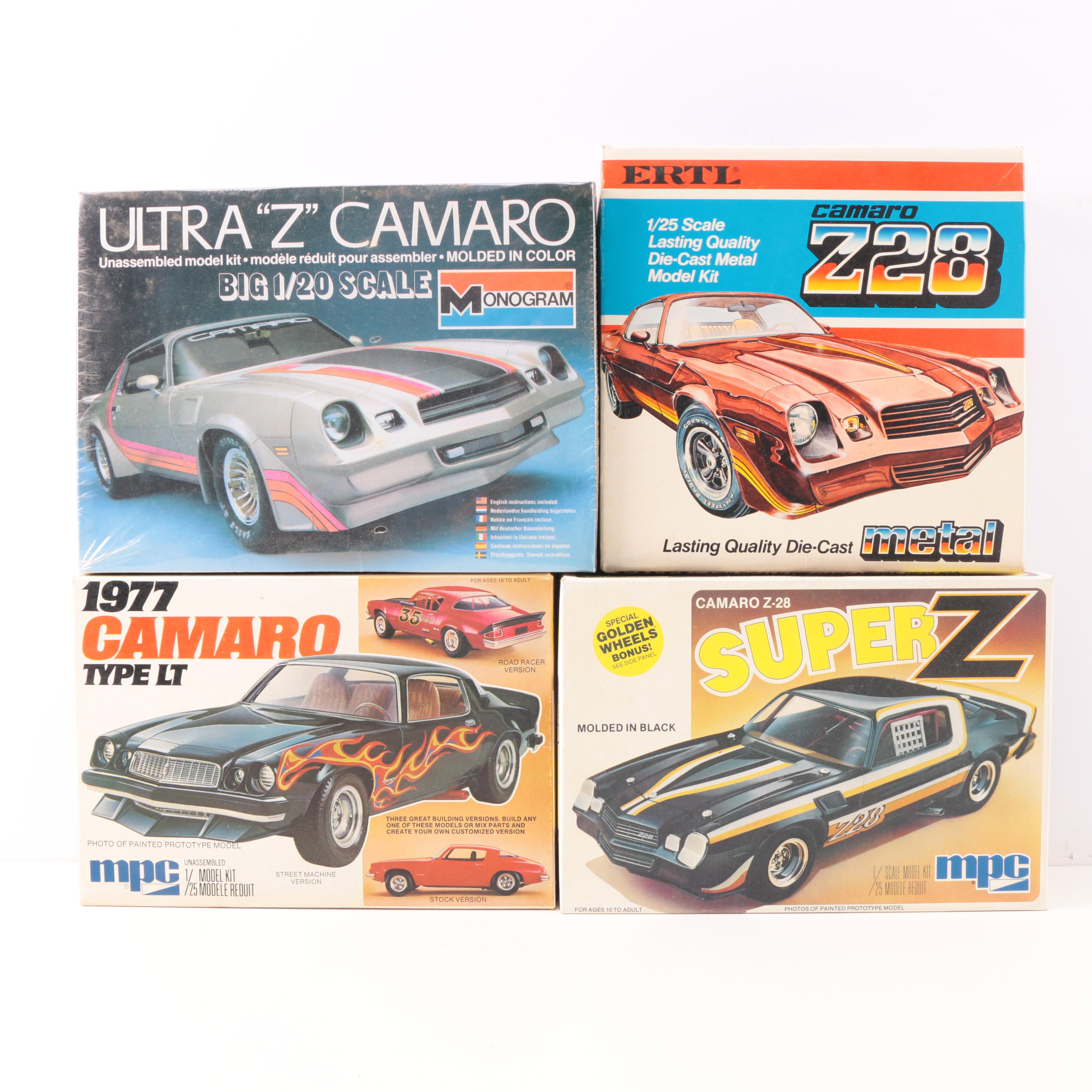Vintage Camaro Model Kits
