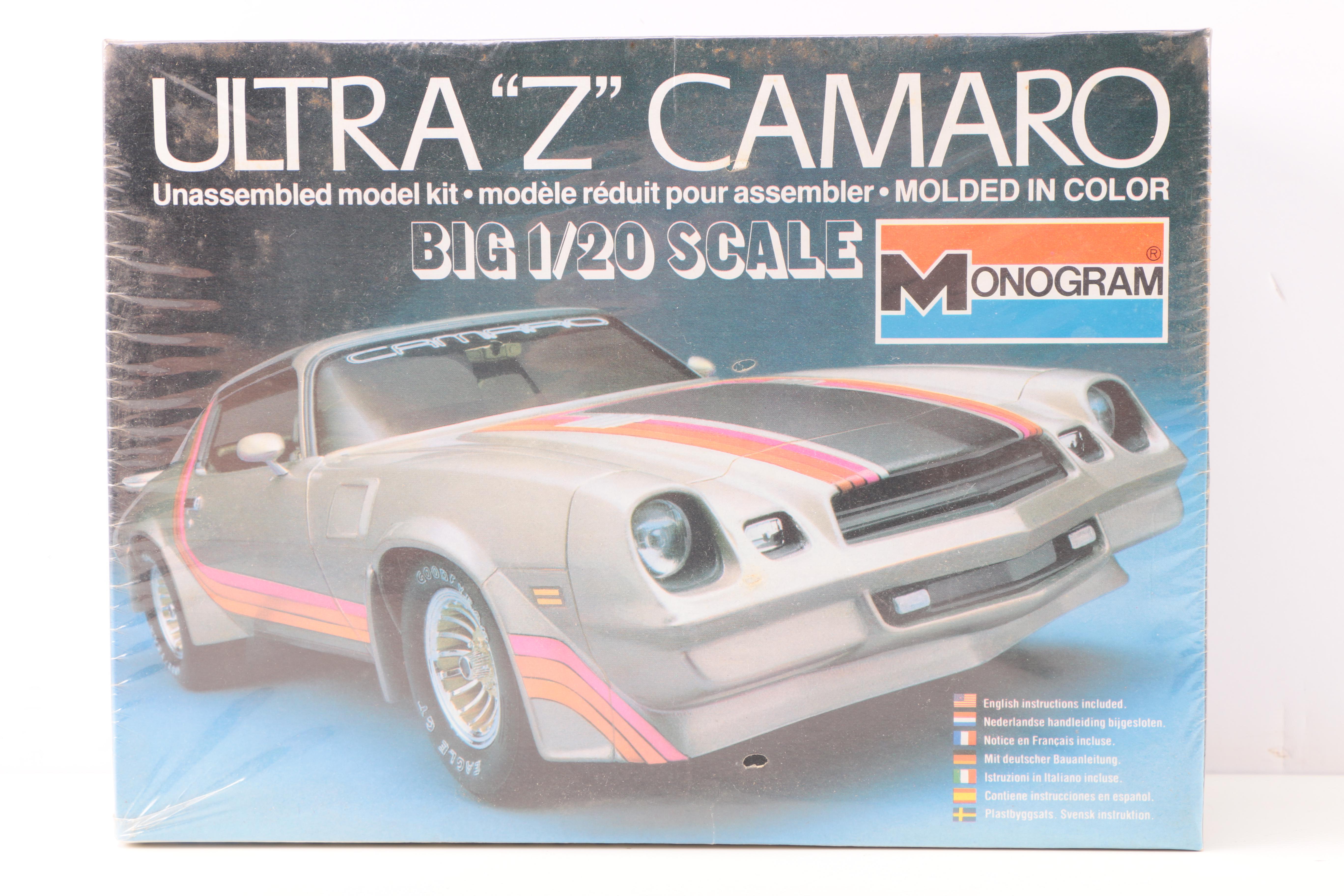 Vintage Camaro Model Kits