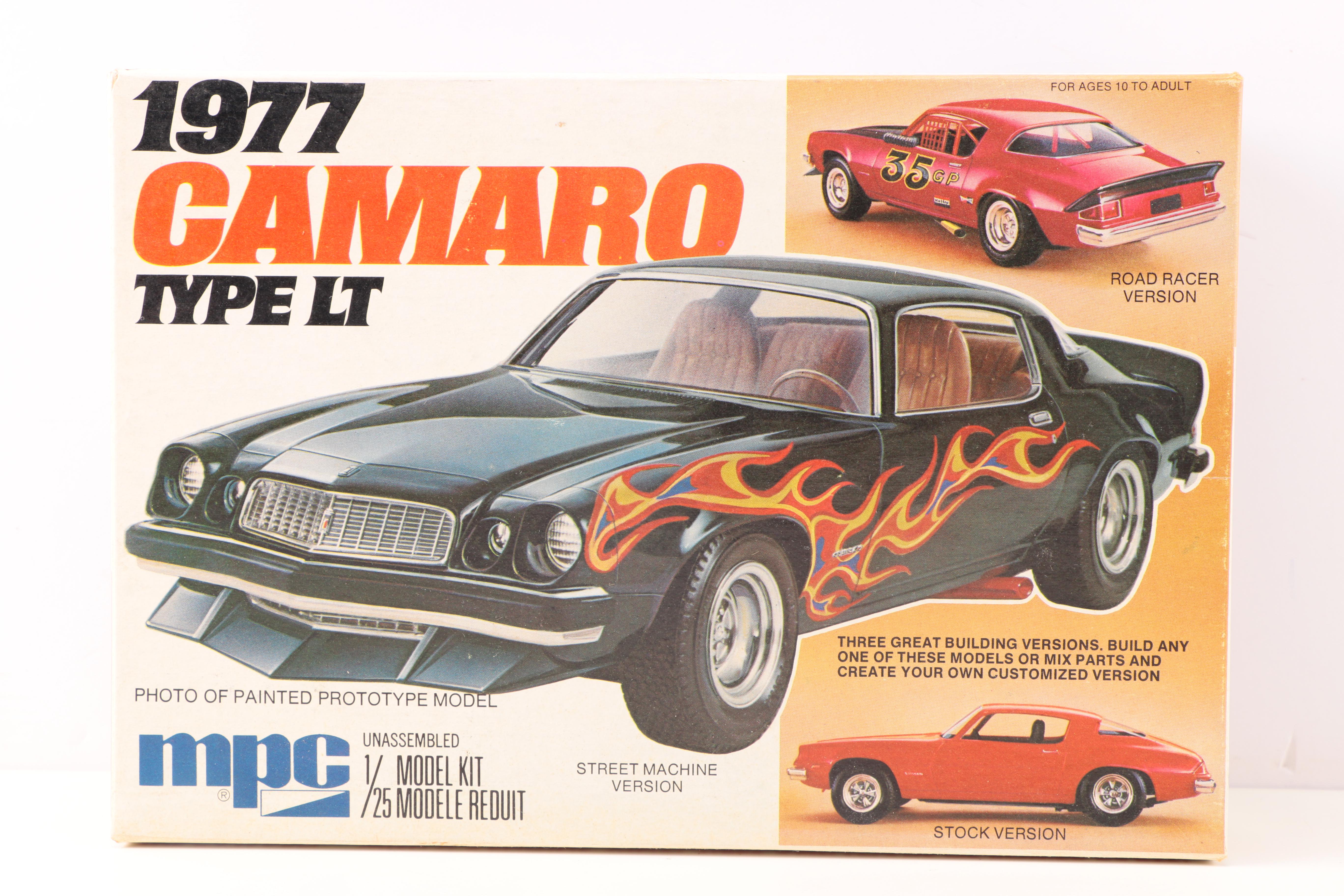 Vintage Camaro Model Kits