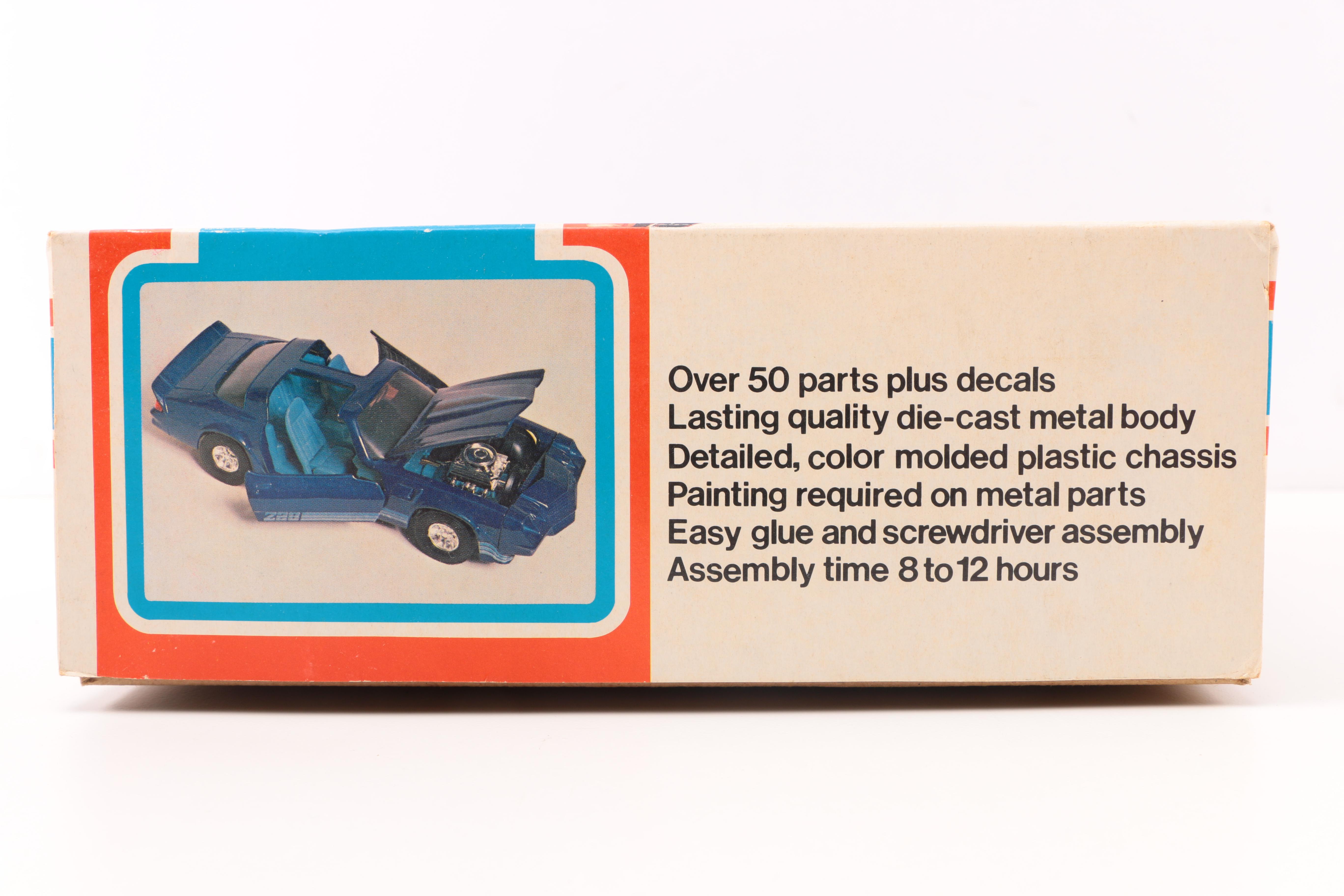 Vintage Camaro Model Kits