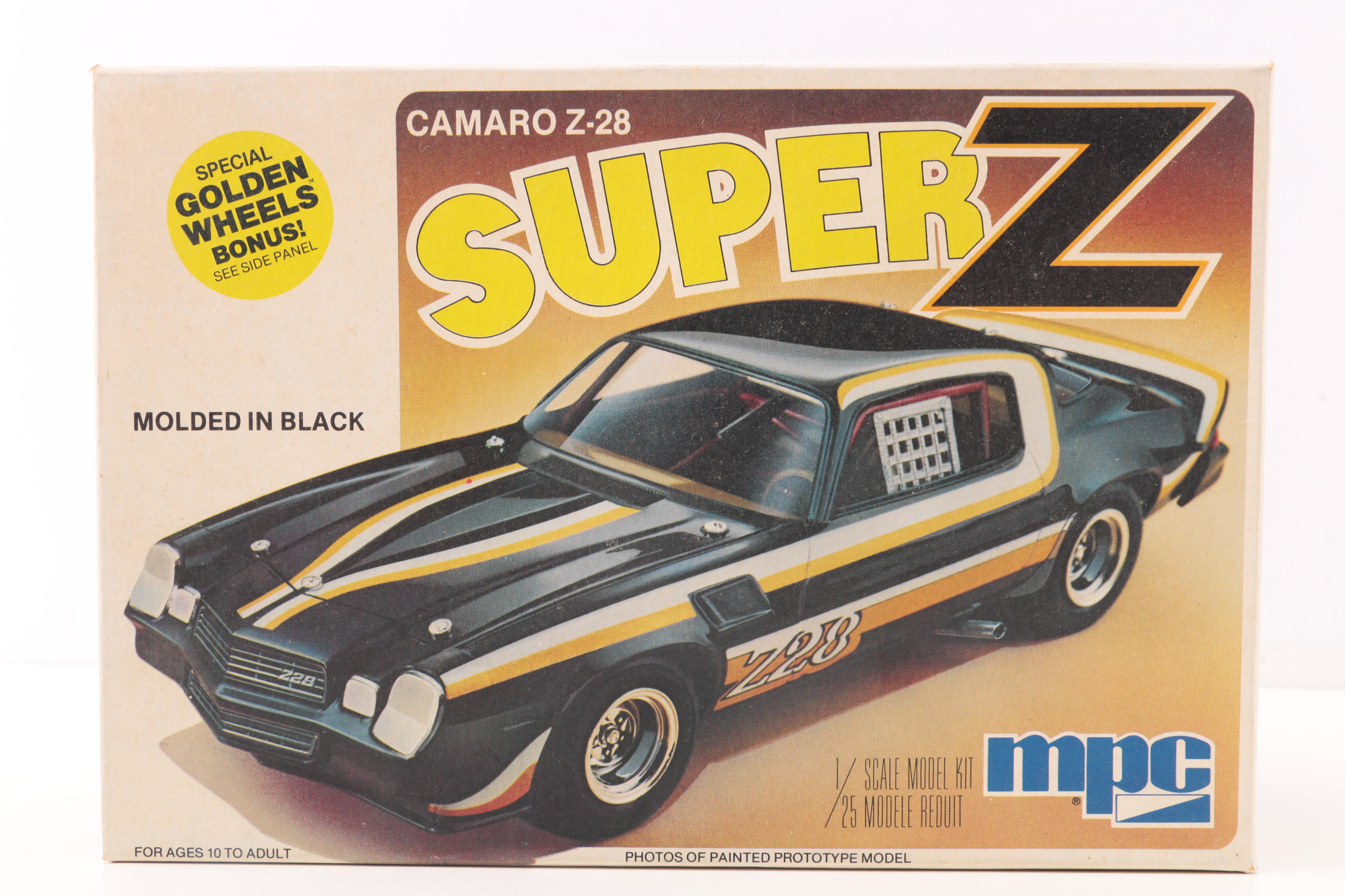 Vintage Camaro Model Kits