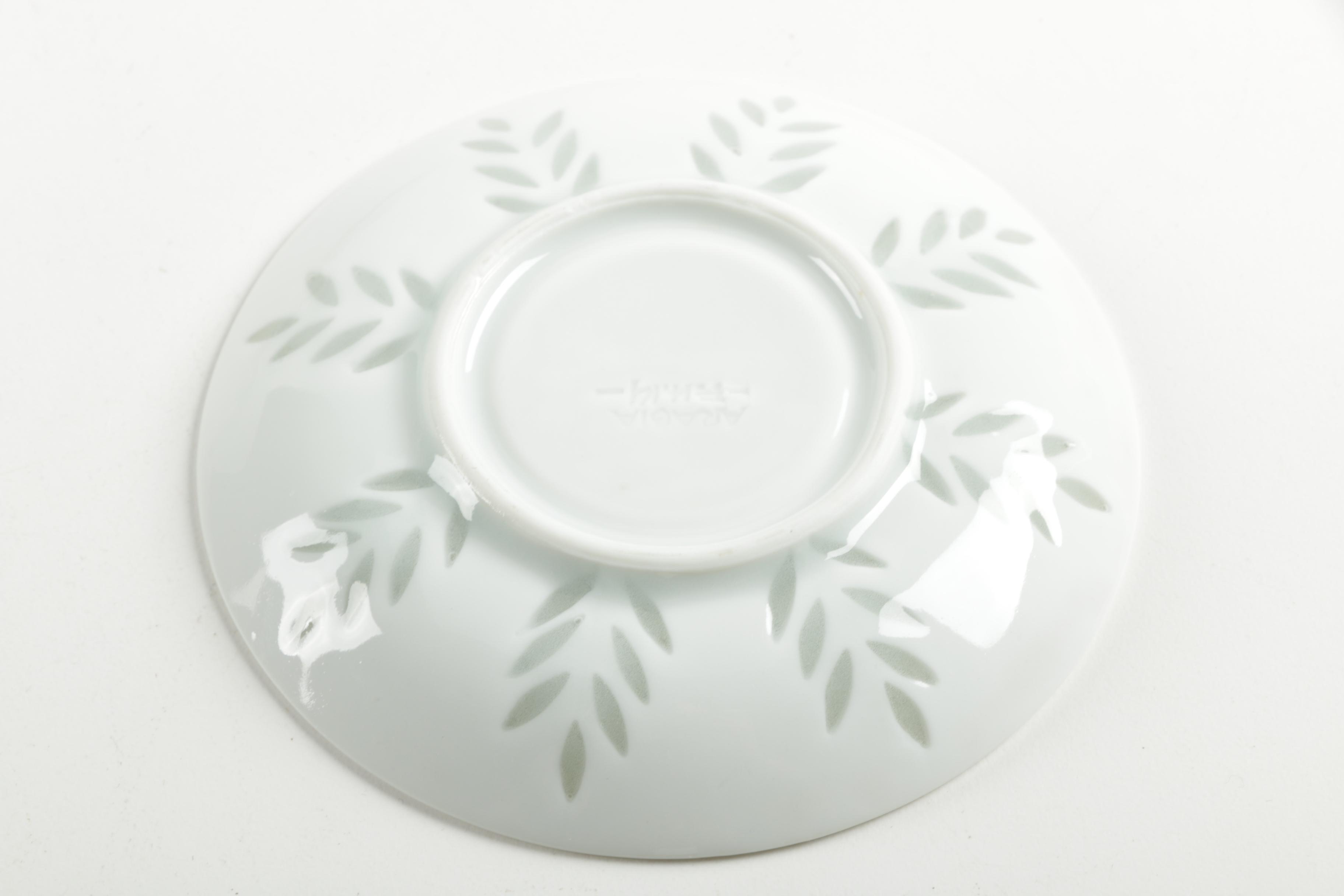 Arabia of Finland Porcelain Teacups and Saucers