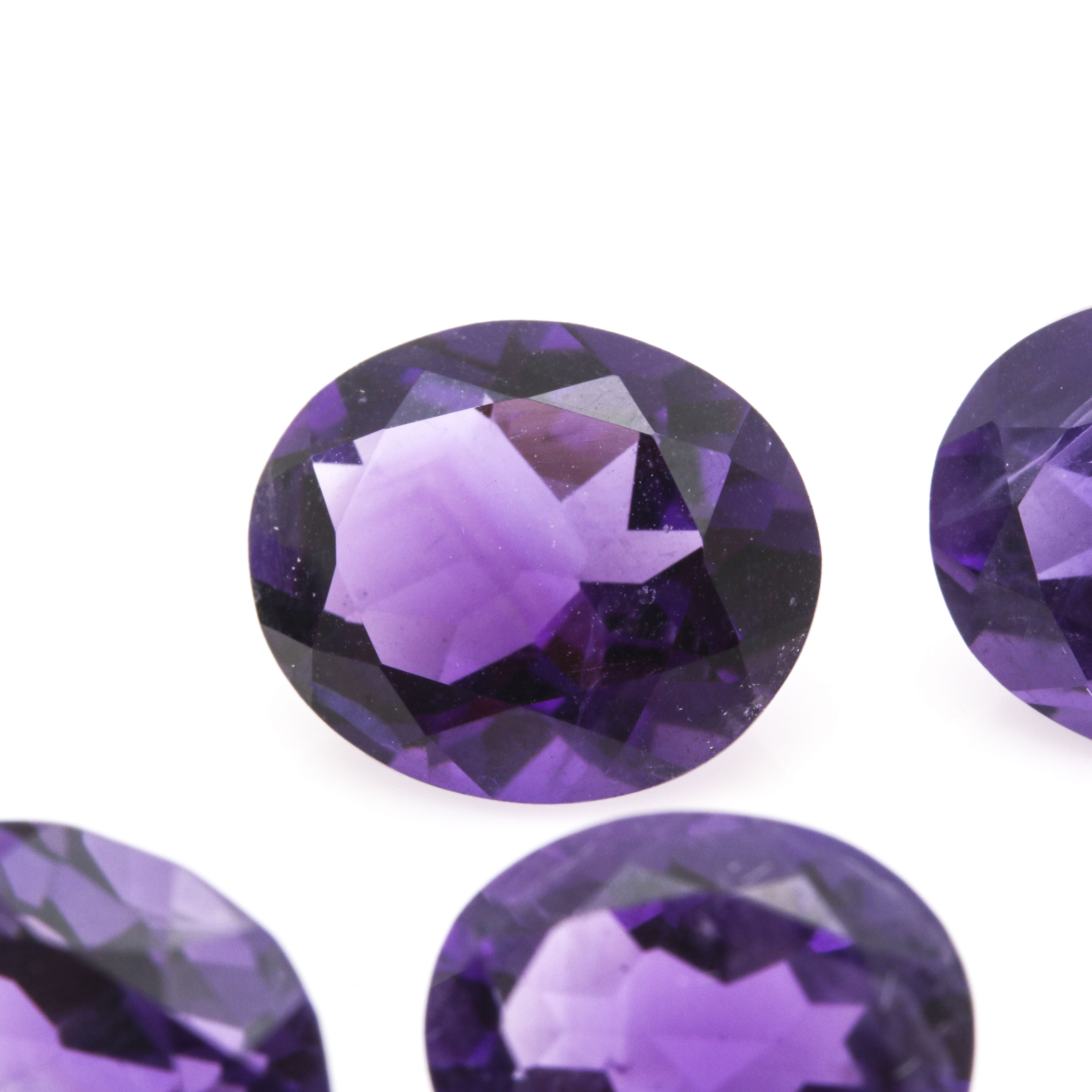 Loose 17.01 CTW Amethyst Gemstones