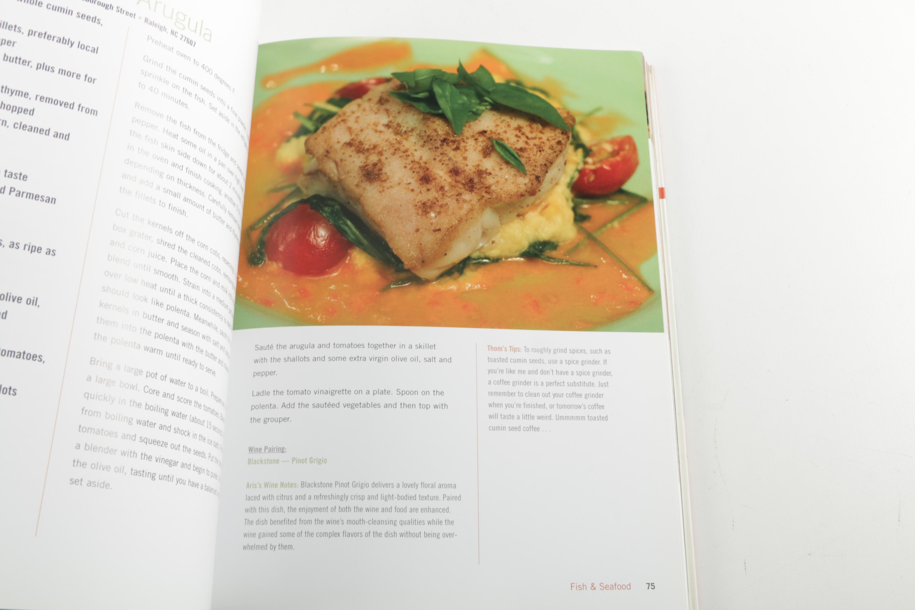 Cookbooks Including "Carolina Cooking" and "Italian Slow and Savory"