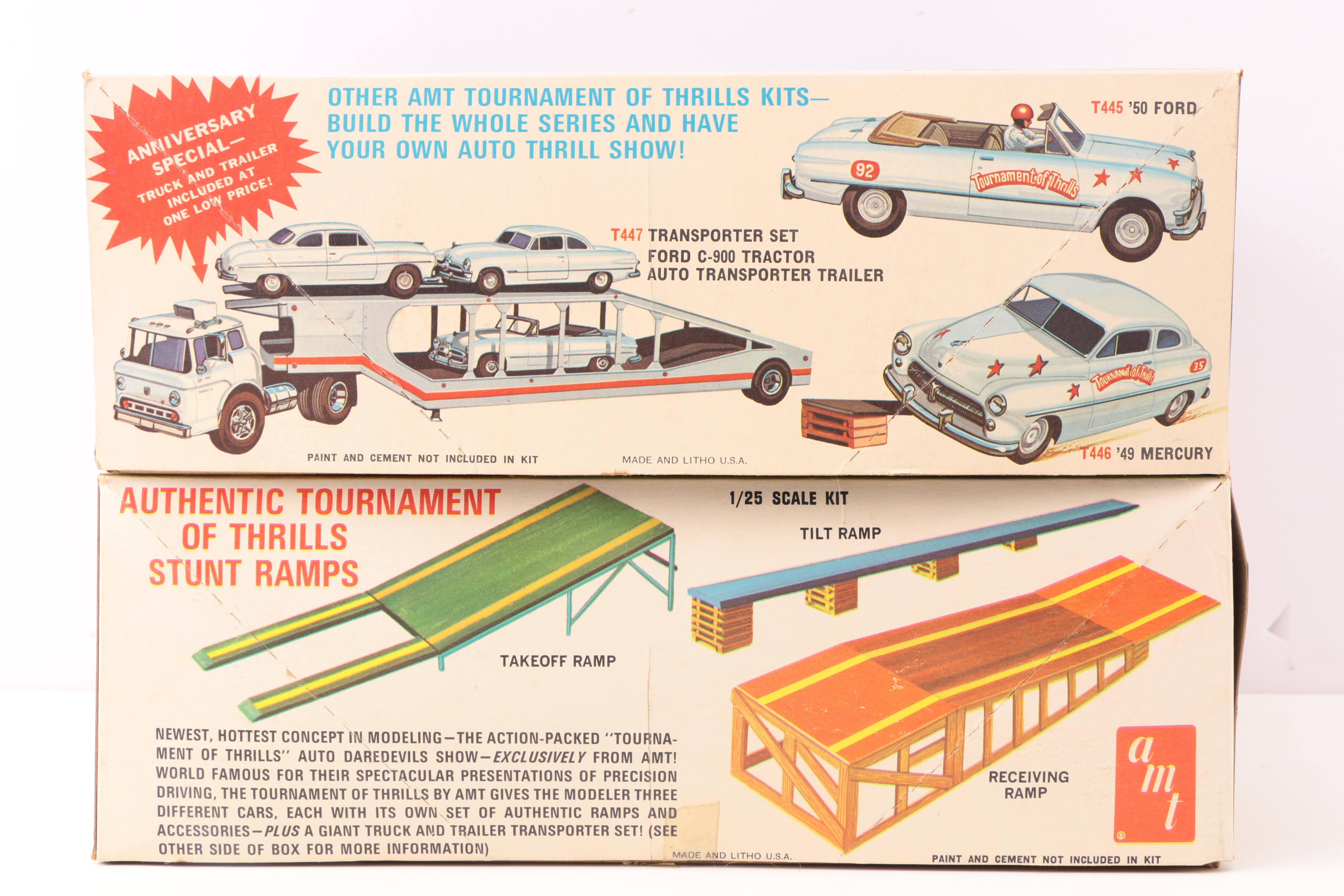 AMT "Tournament of Thrills" 1949 Model Kits
