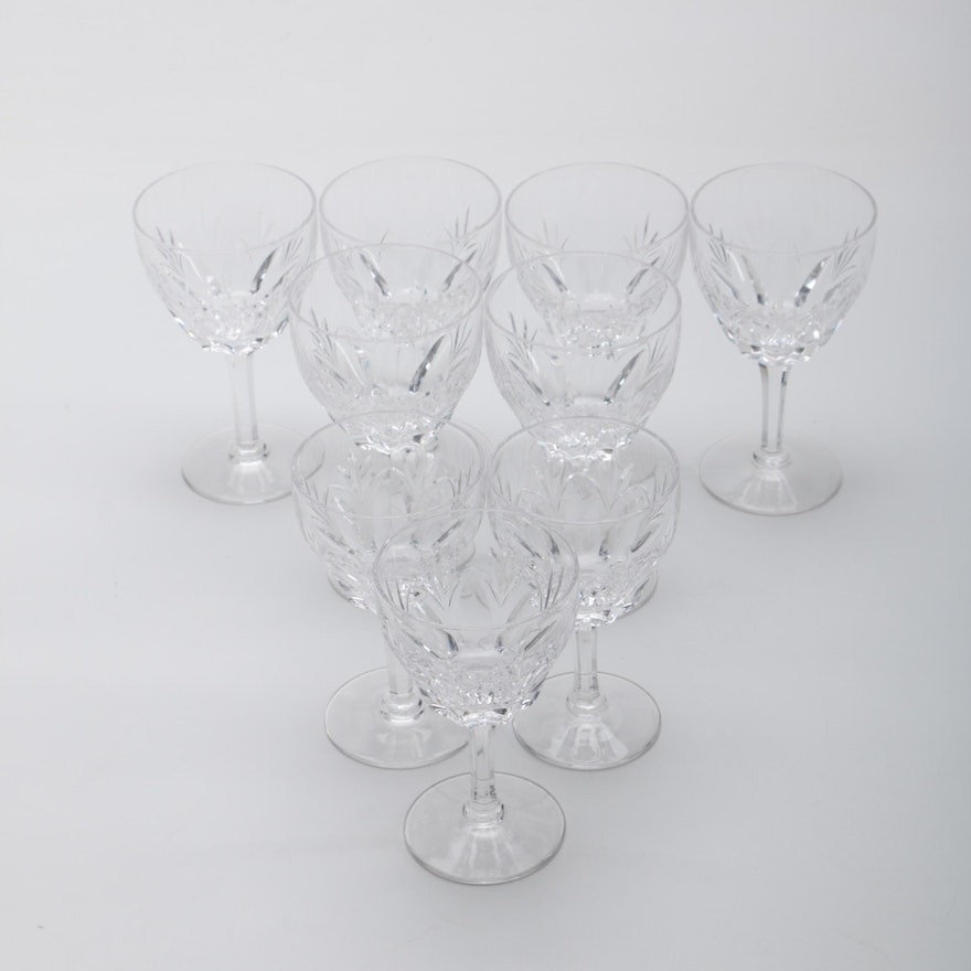 Stuart Crystal "Abbey" Wine Glasses