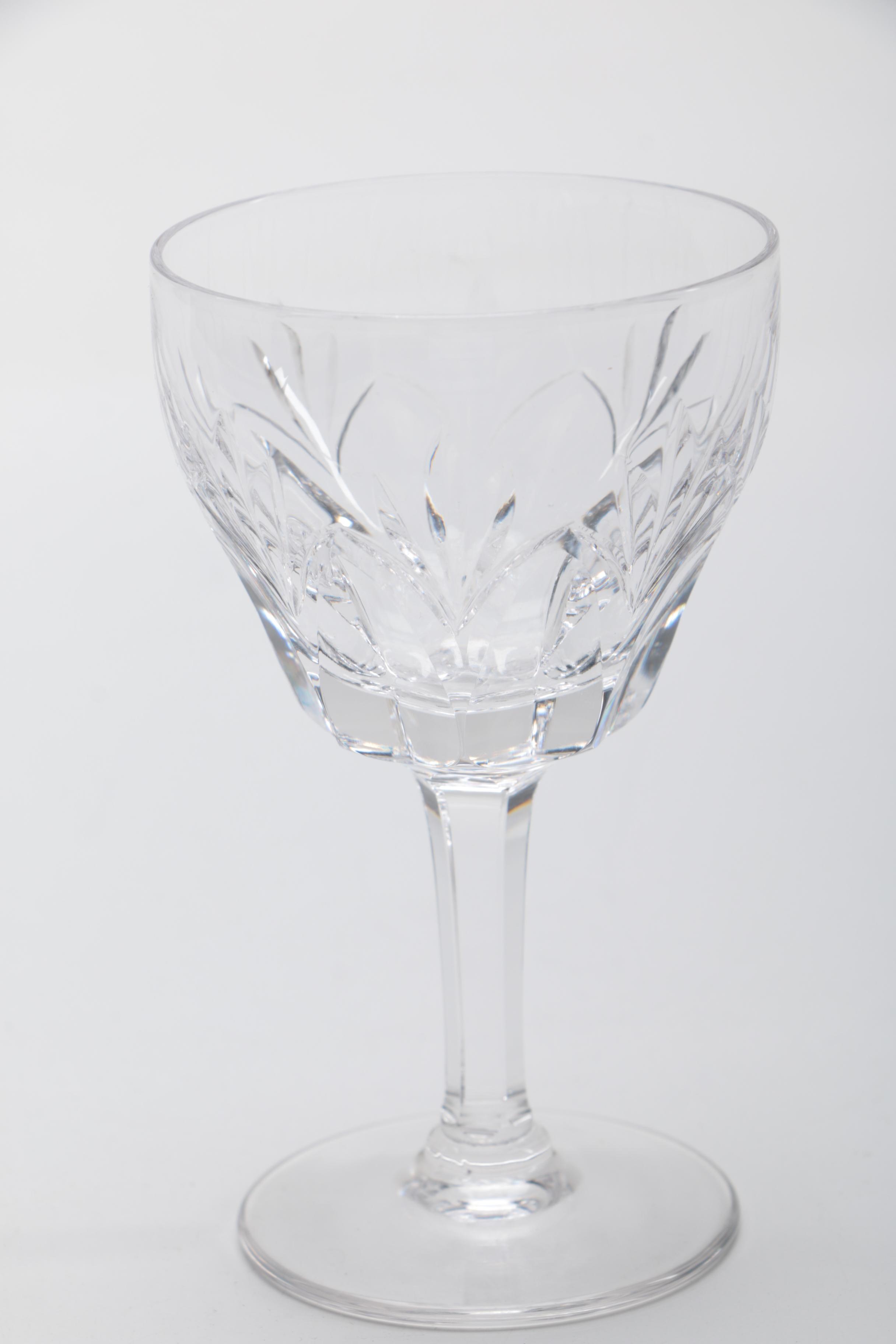Stuart Crystal "Abbey" Wine Glasses