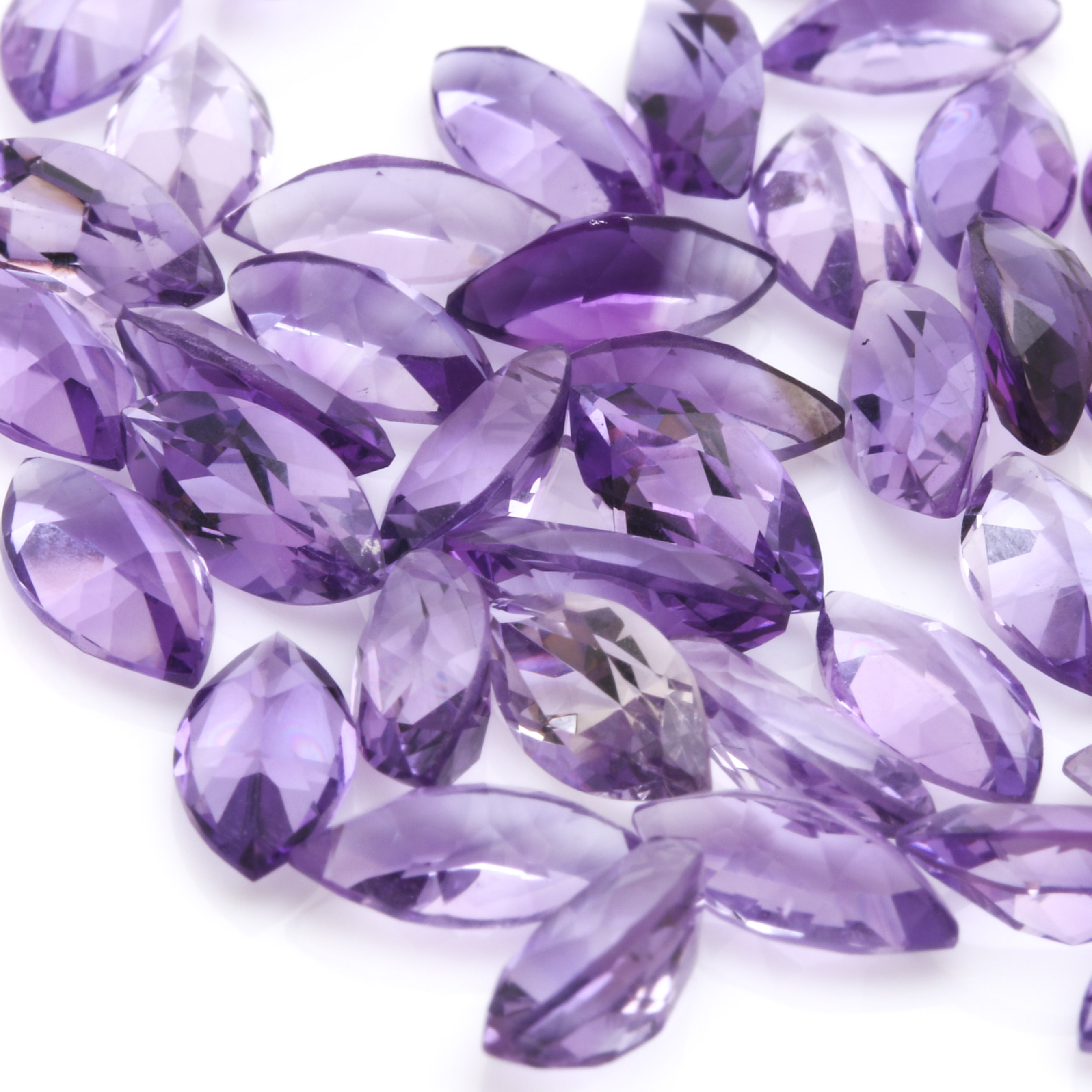 Loose 26.13 CTW Amethyst Gemstones