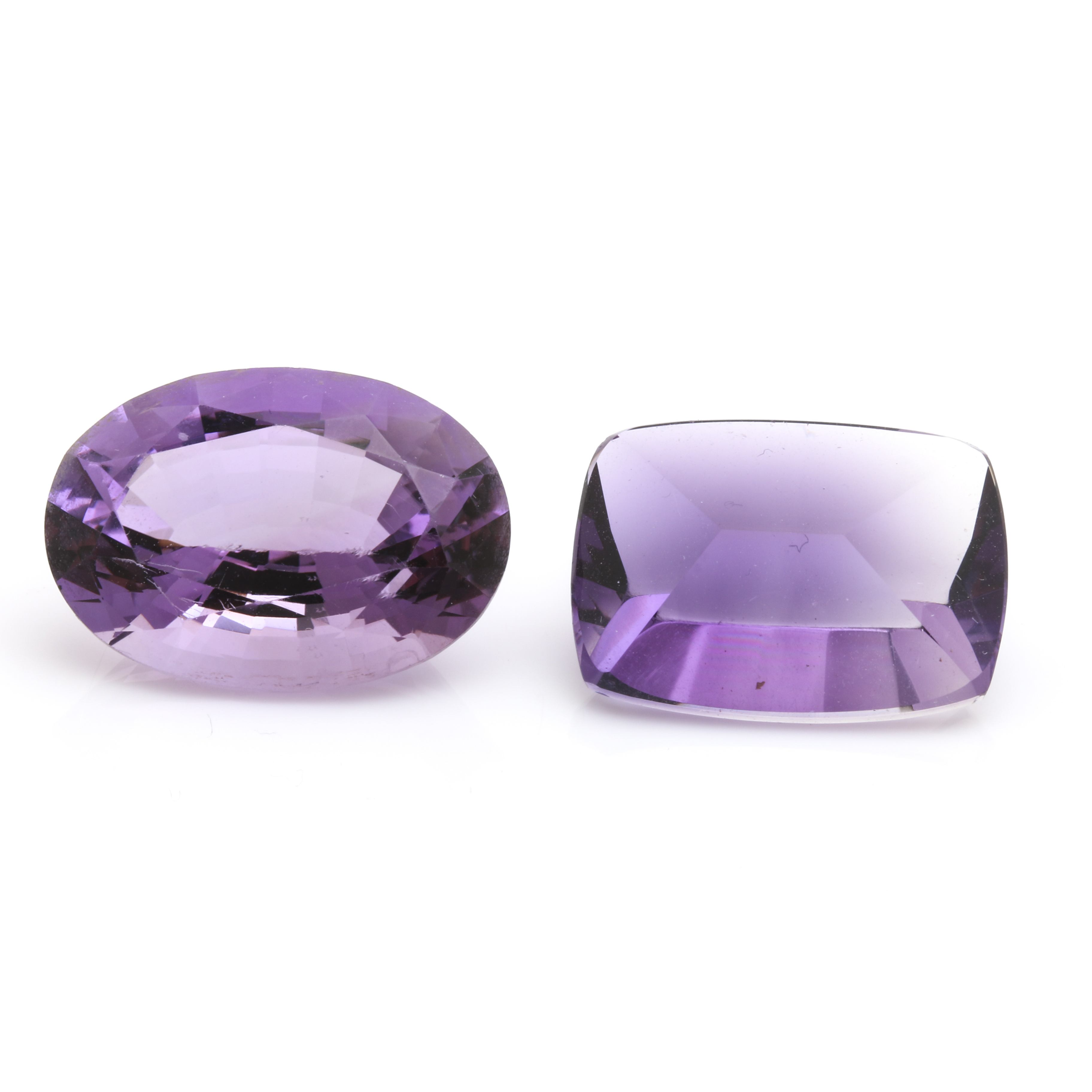 Loose 47.36 CTW Amethyst Gemstones