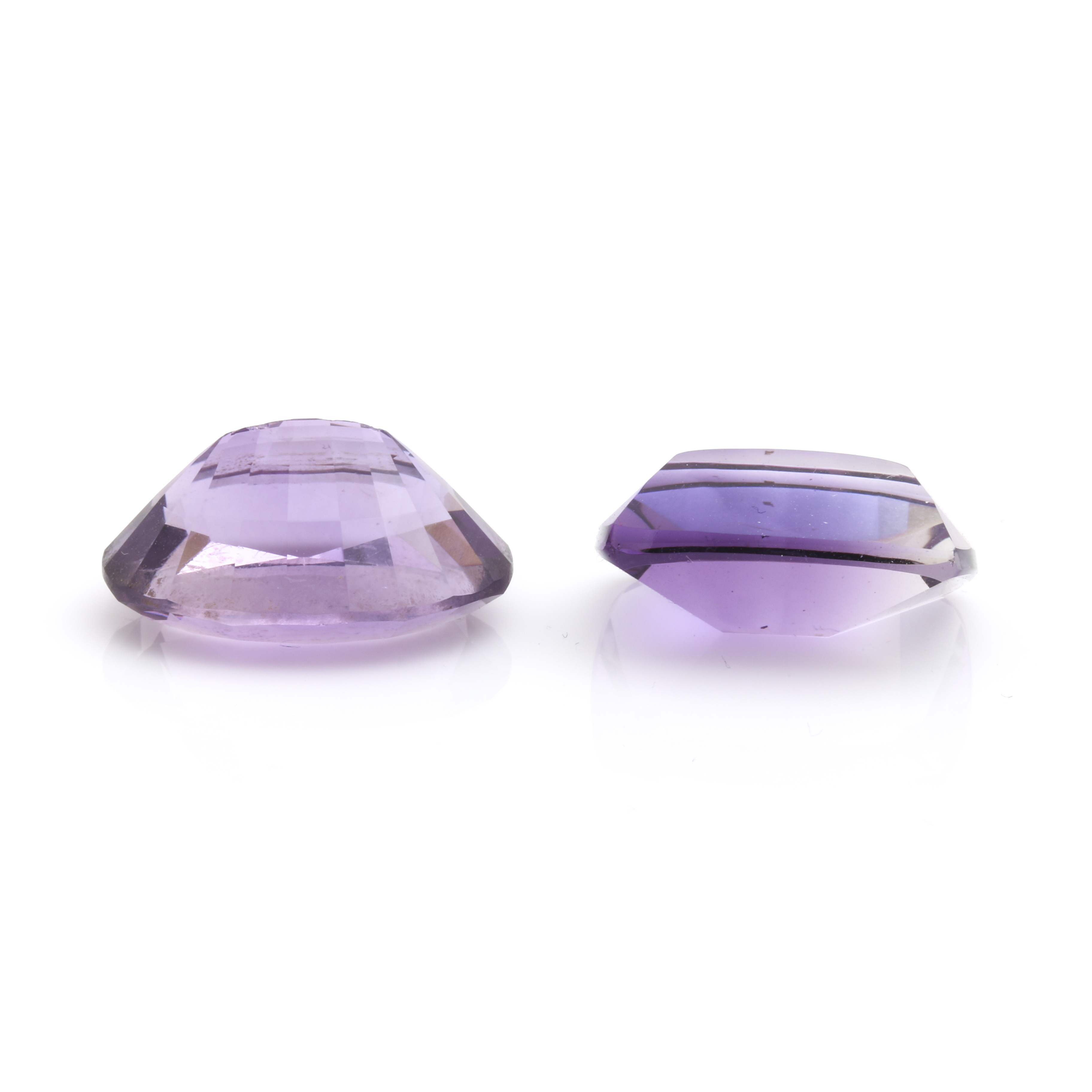 Loose 47.36 CTW Amethyst Gemstones