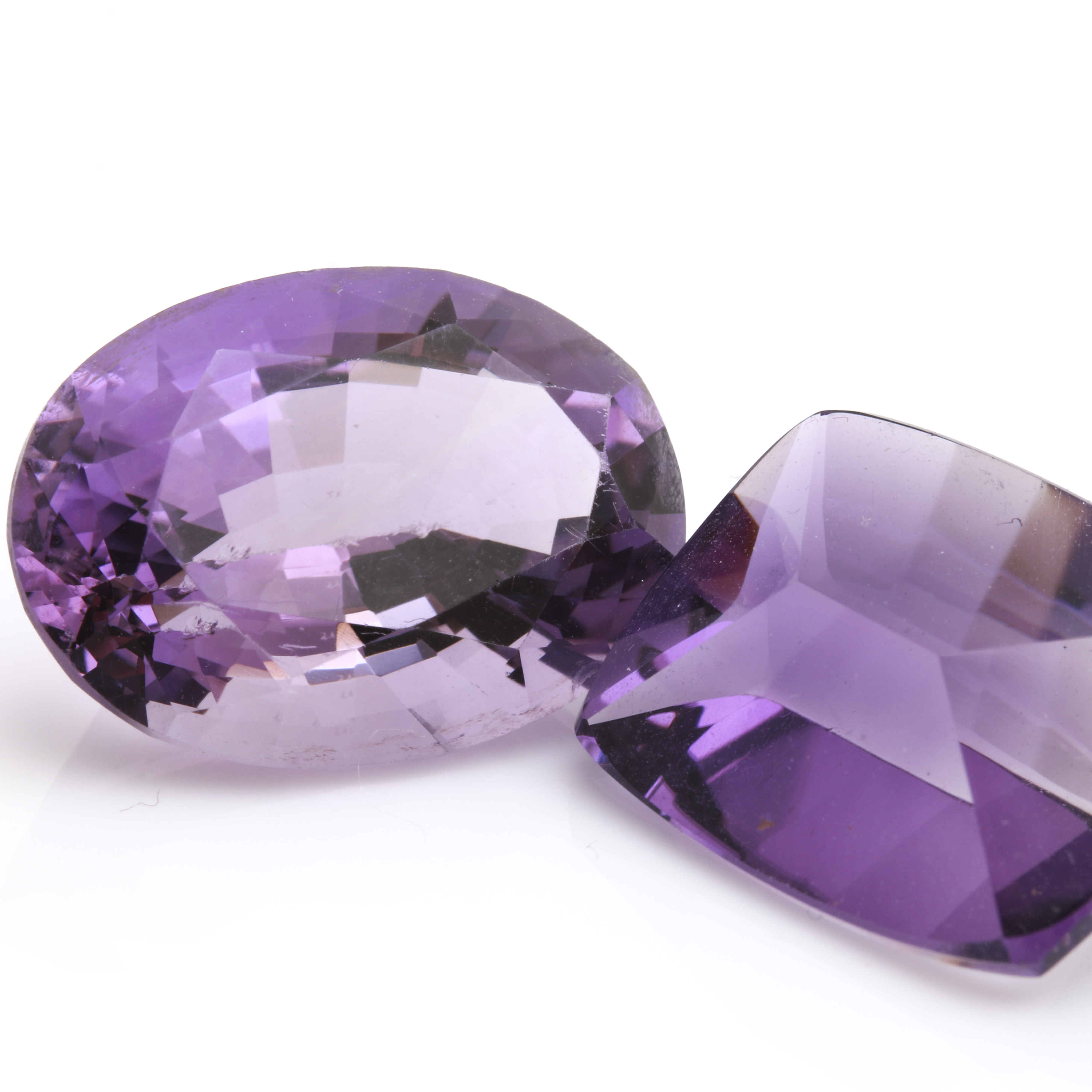 Loose 47.36 CTW Amethyst Gemstones