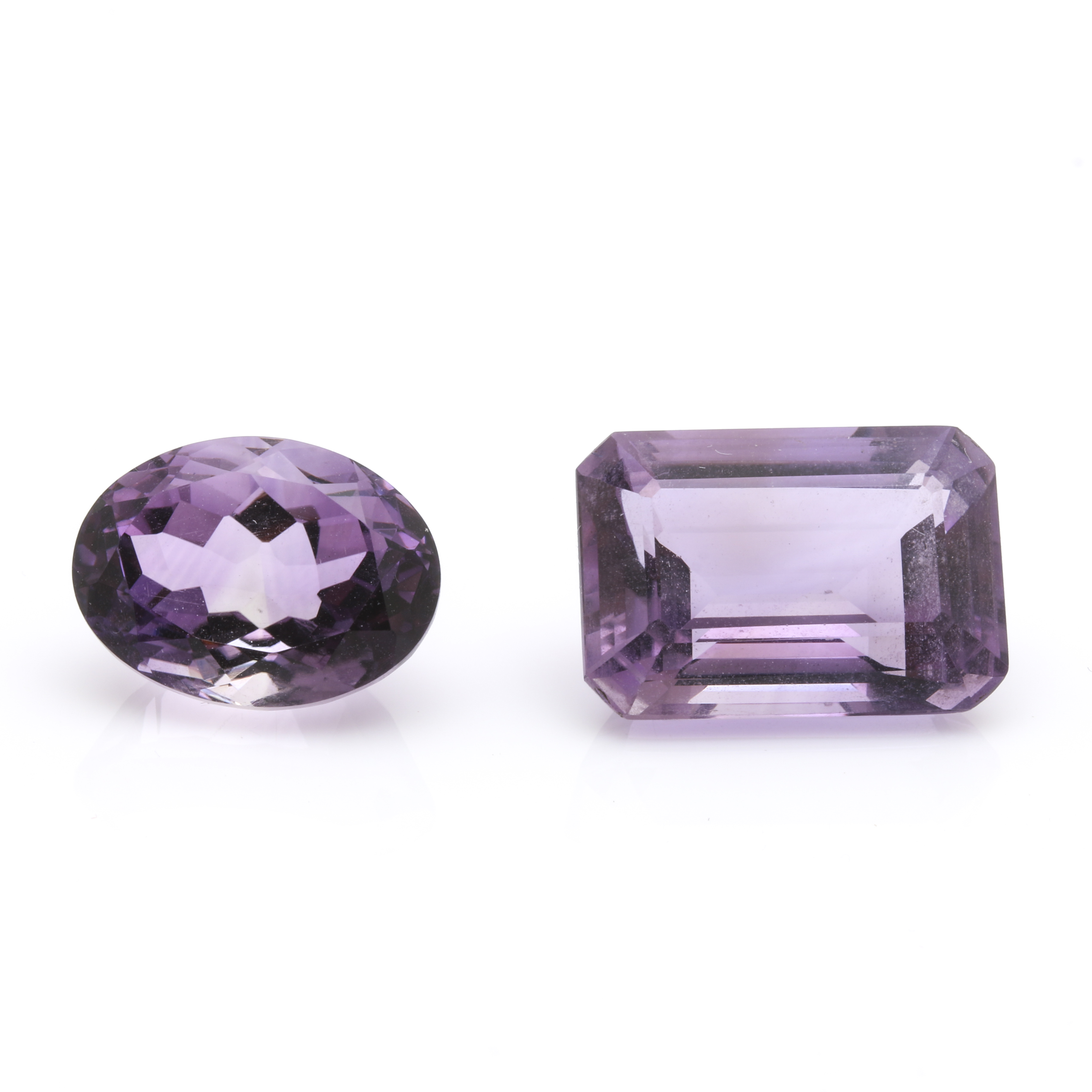 Loose 47.36 CTW Amethyst Gemstones