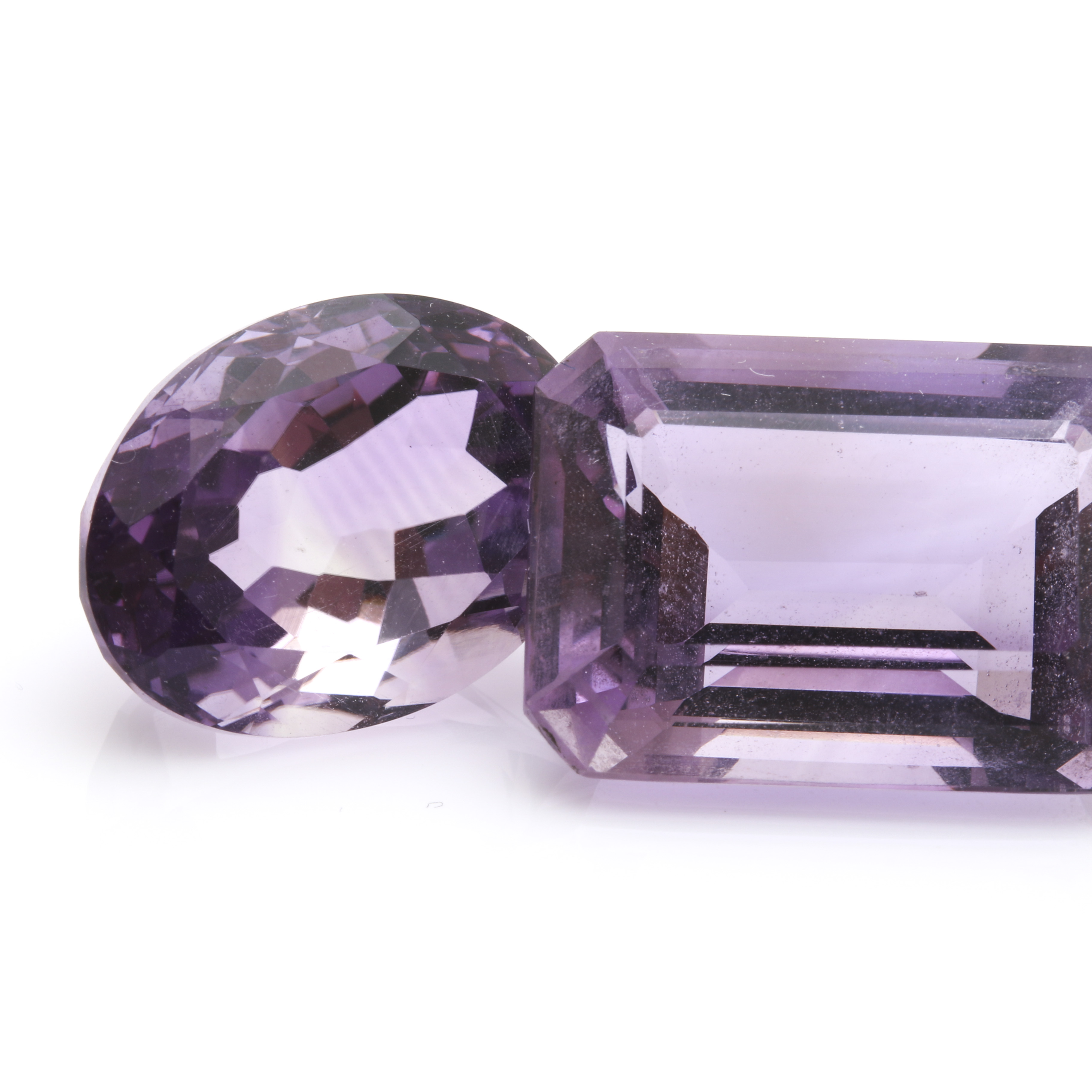 Loose 47.36 CTW Amethyst Gemstones