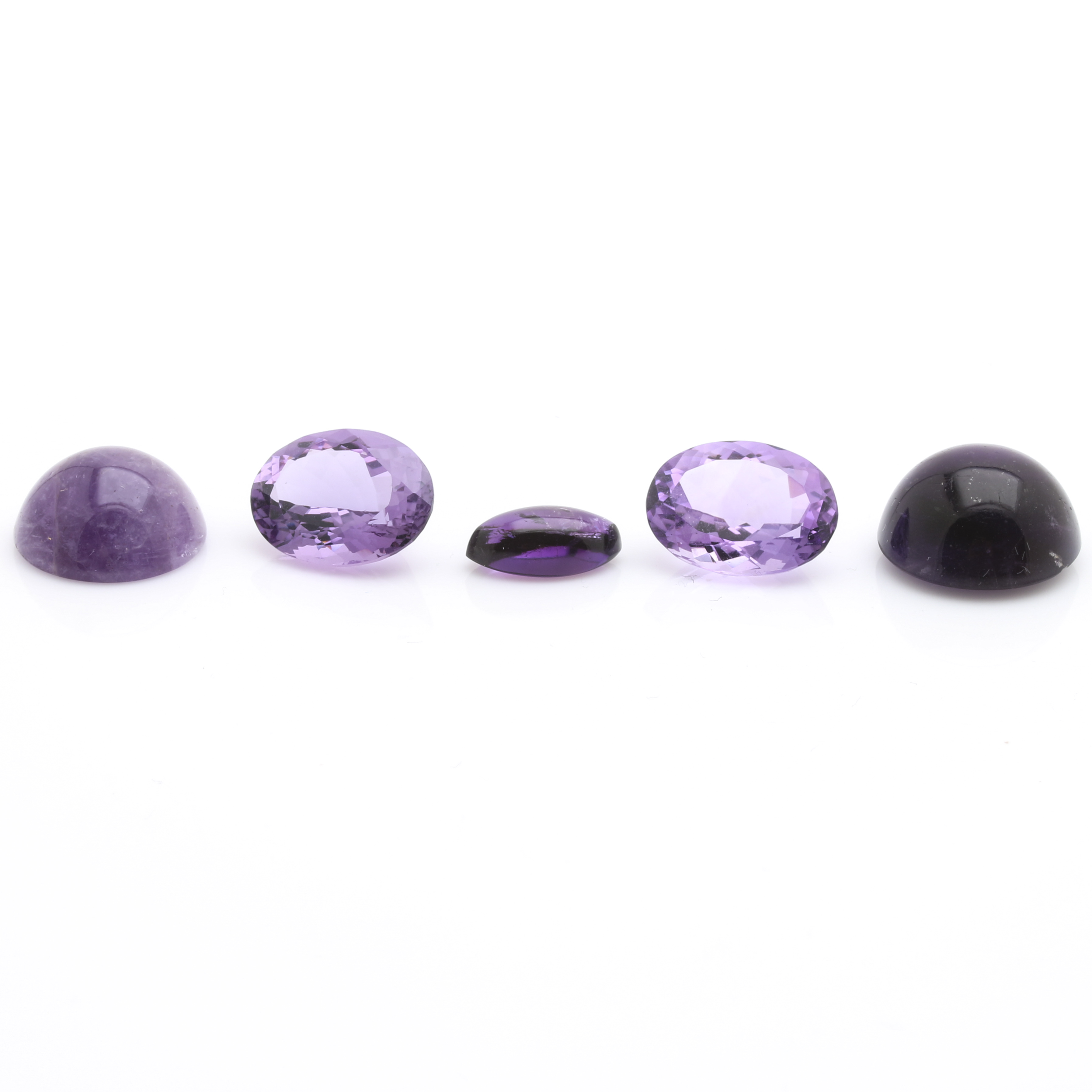 Loose 51.99 CTW Amethyst Gemstones