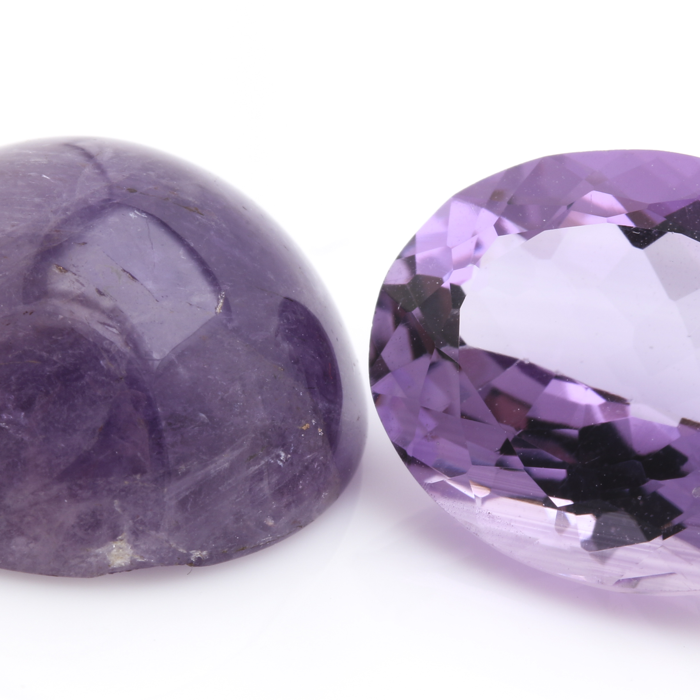 Loose 51.99 CTW Amethyst Gemstones