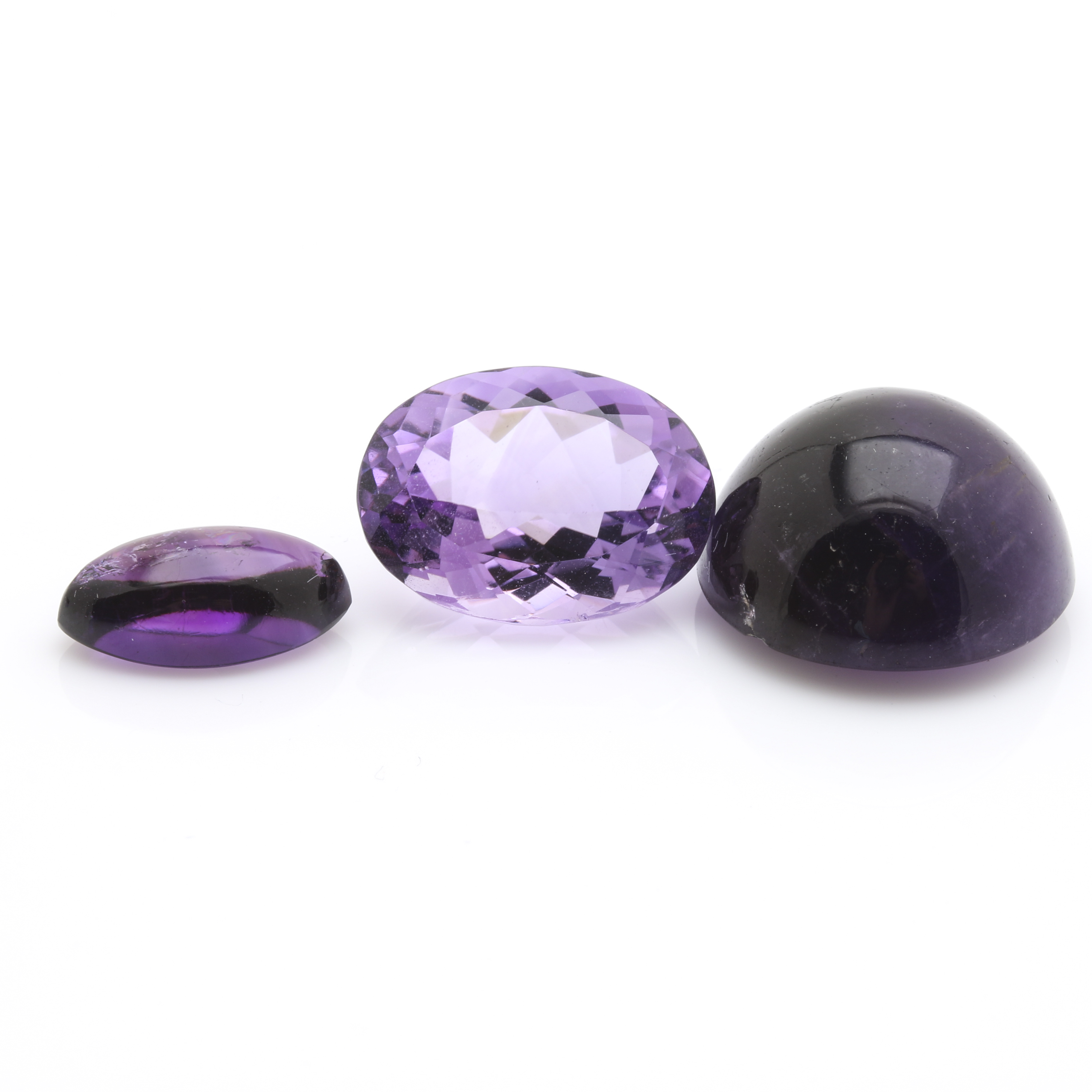 Loose 51.99 CTW Amethyst Gemstones