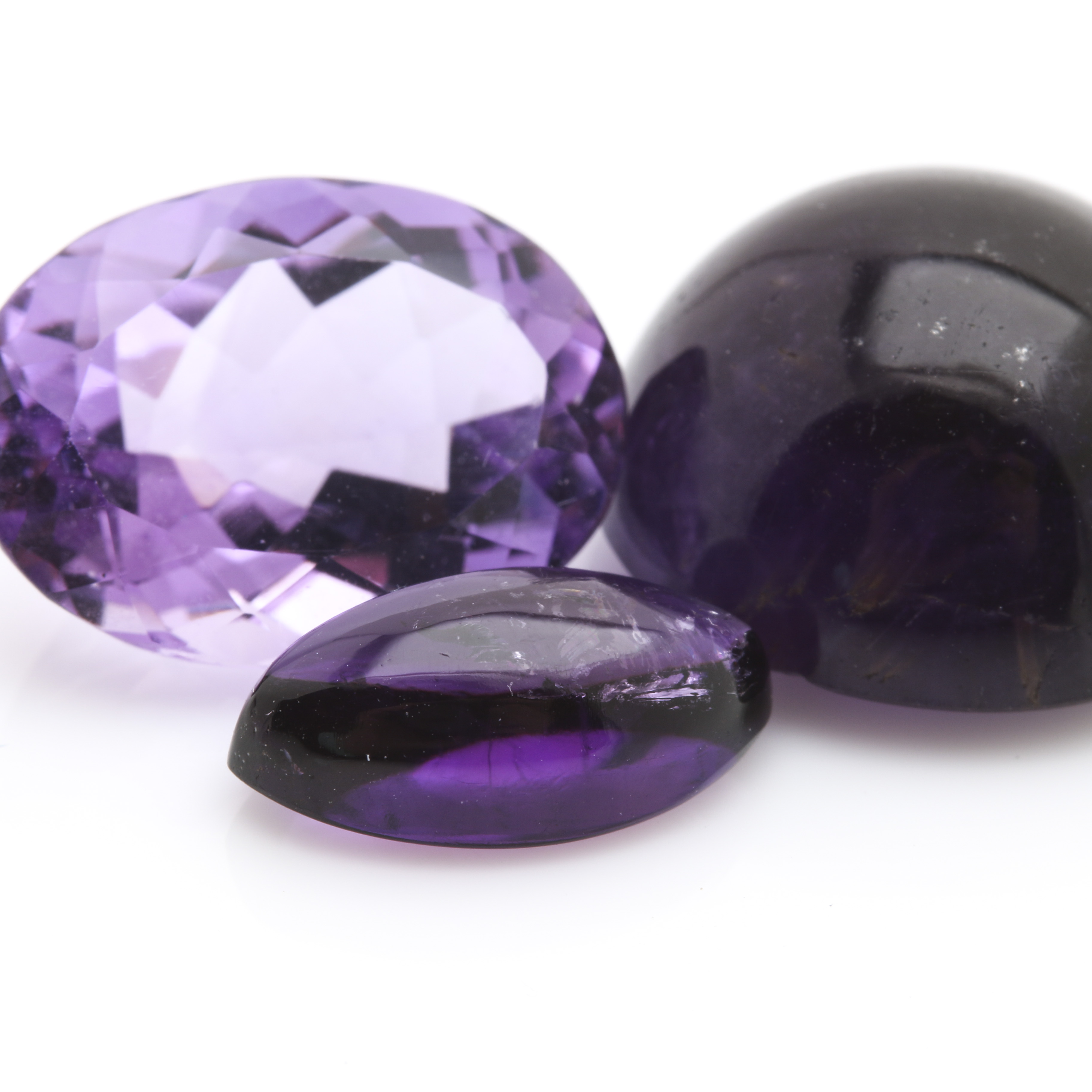 Loose 51.99 CTW Amethyst Gemstones