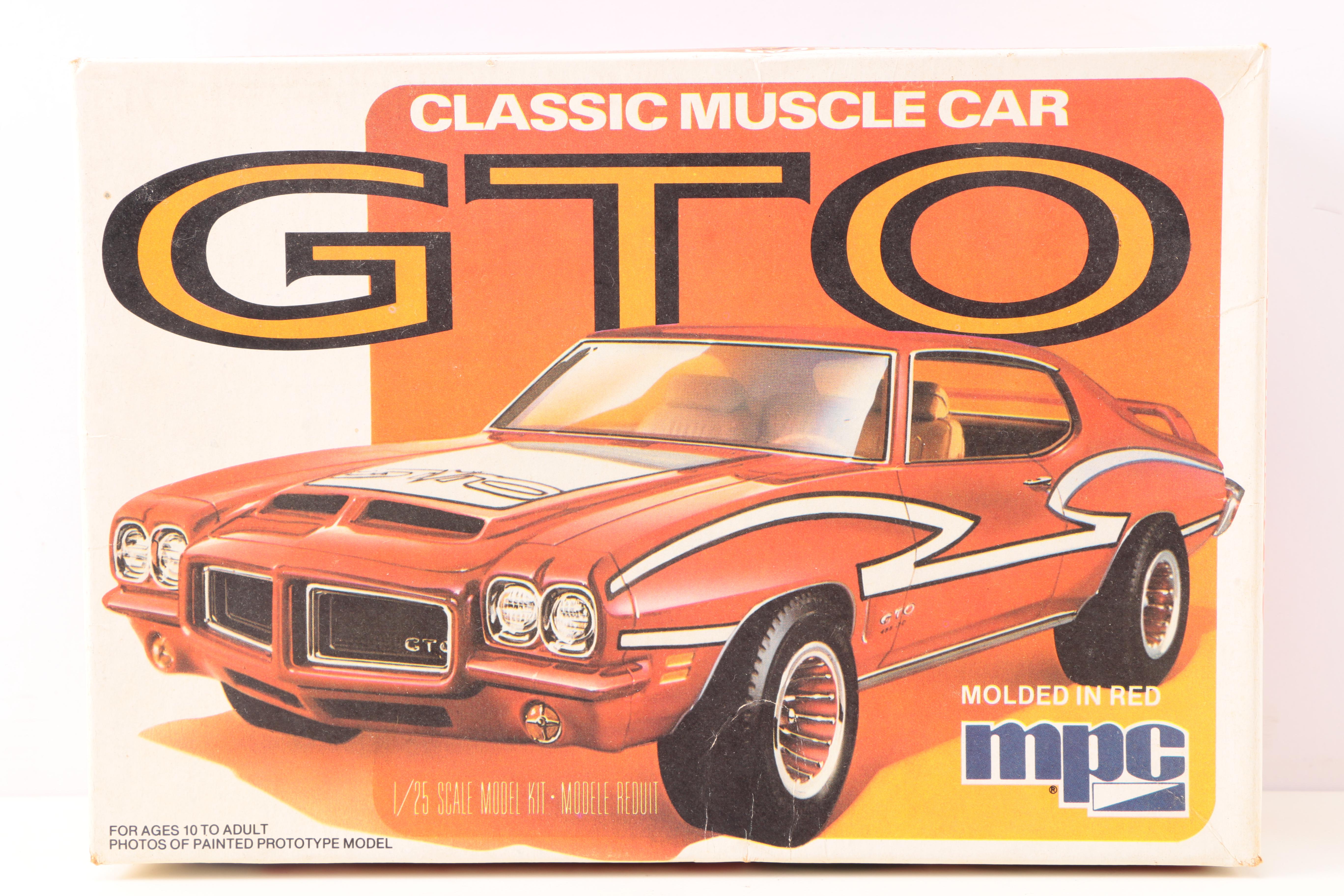 Vintage Model Car Kits featuring MPC