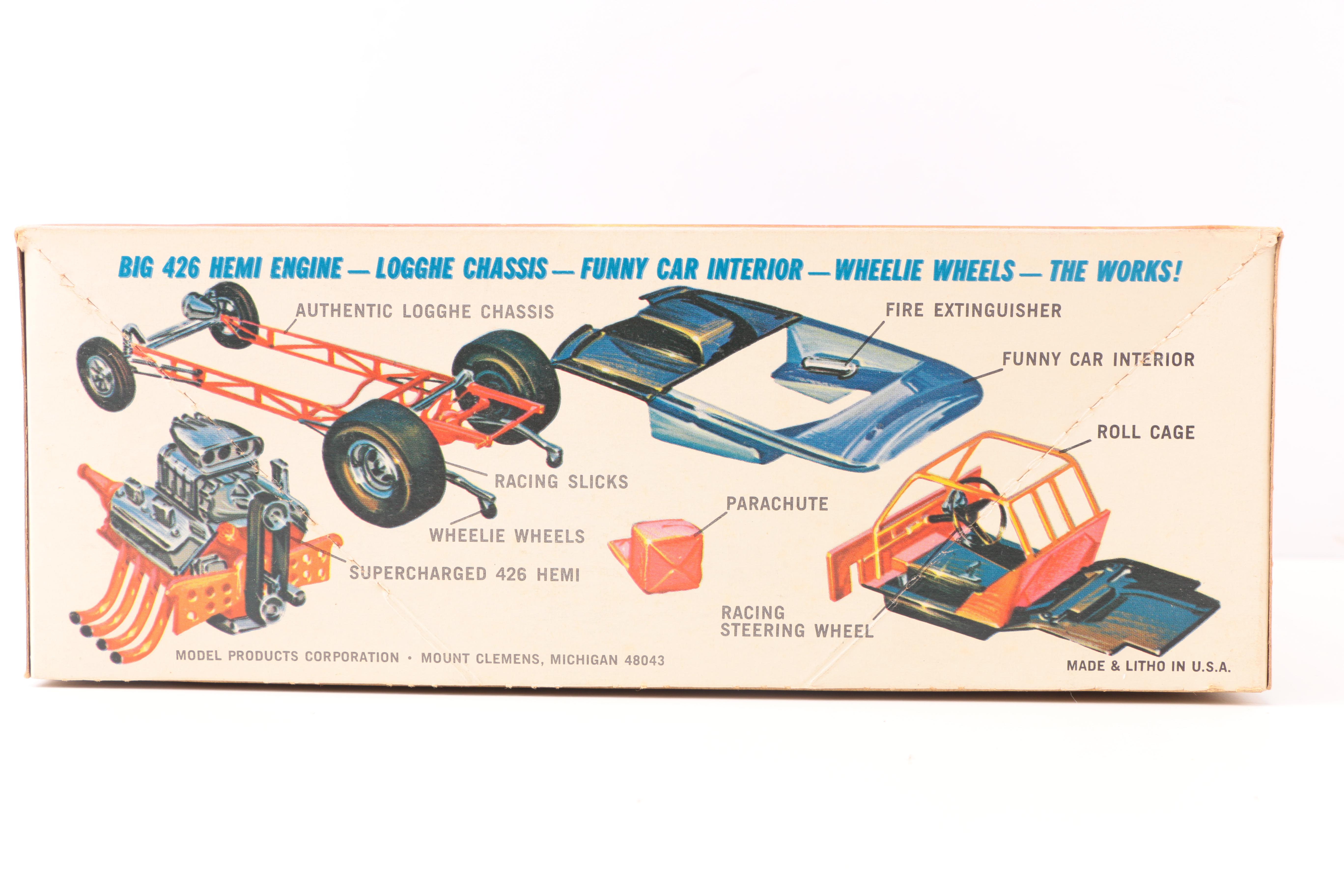 Vintage Model Car Kits featuring MPC