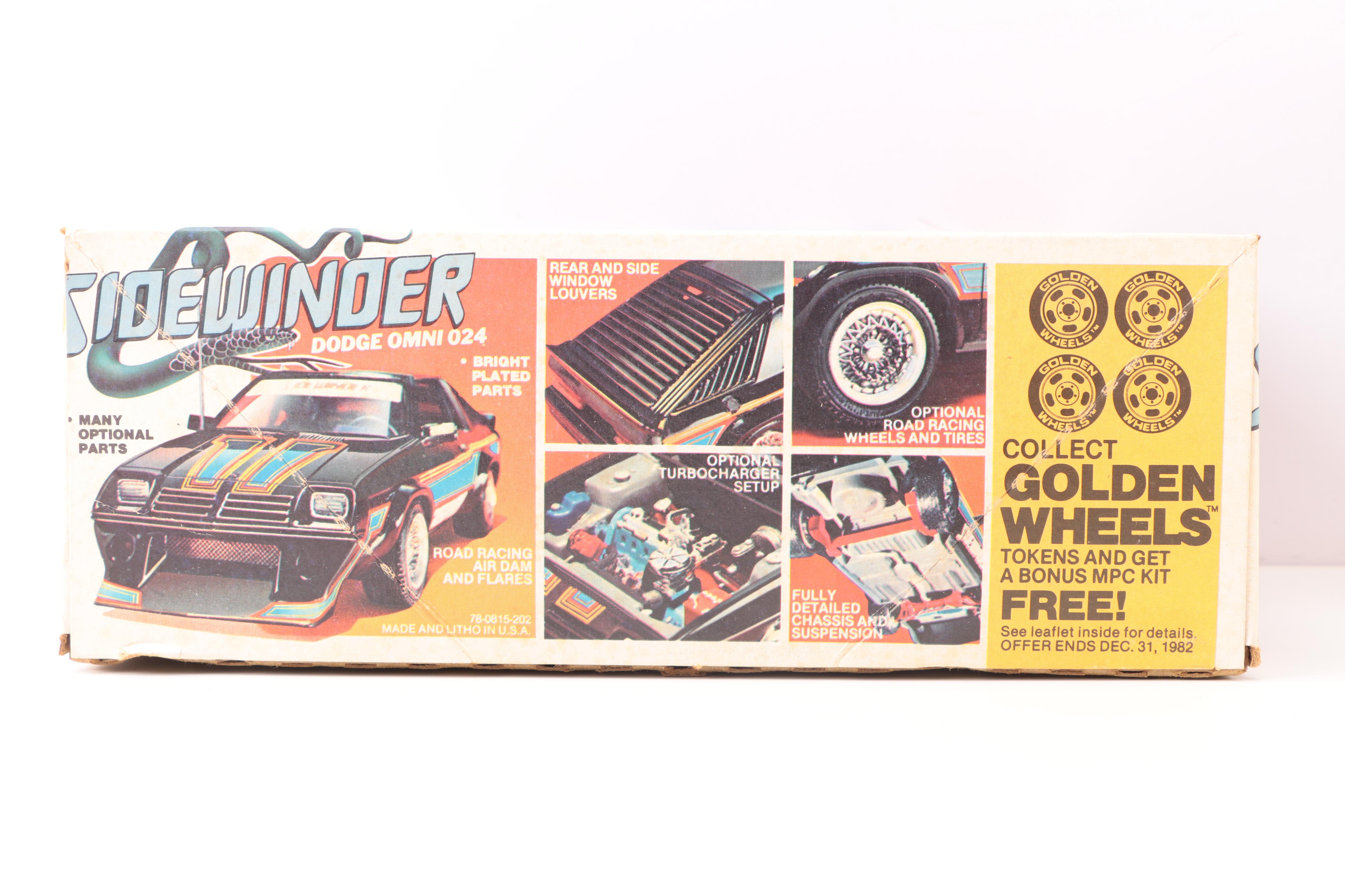 Vintage 1970s Model Car Kits including AMT