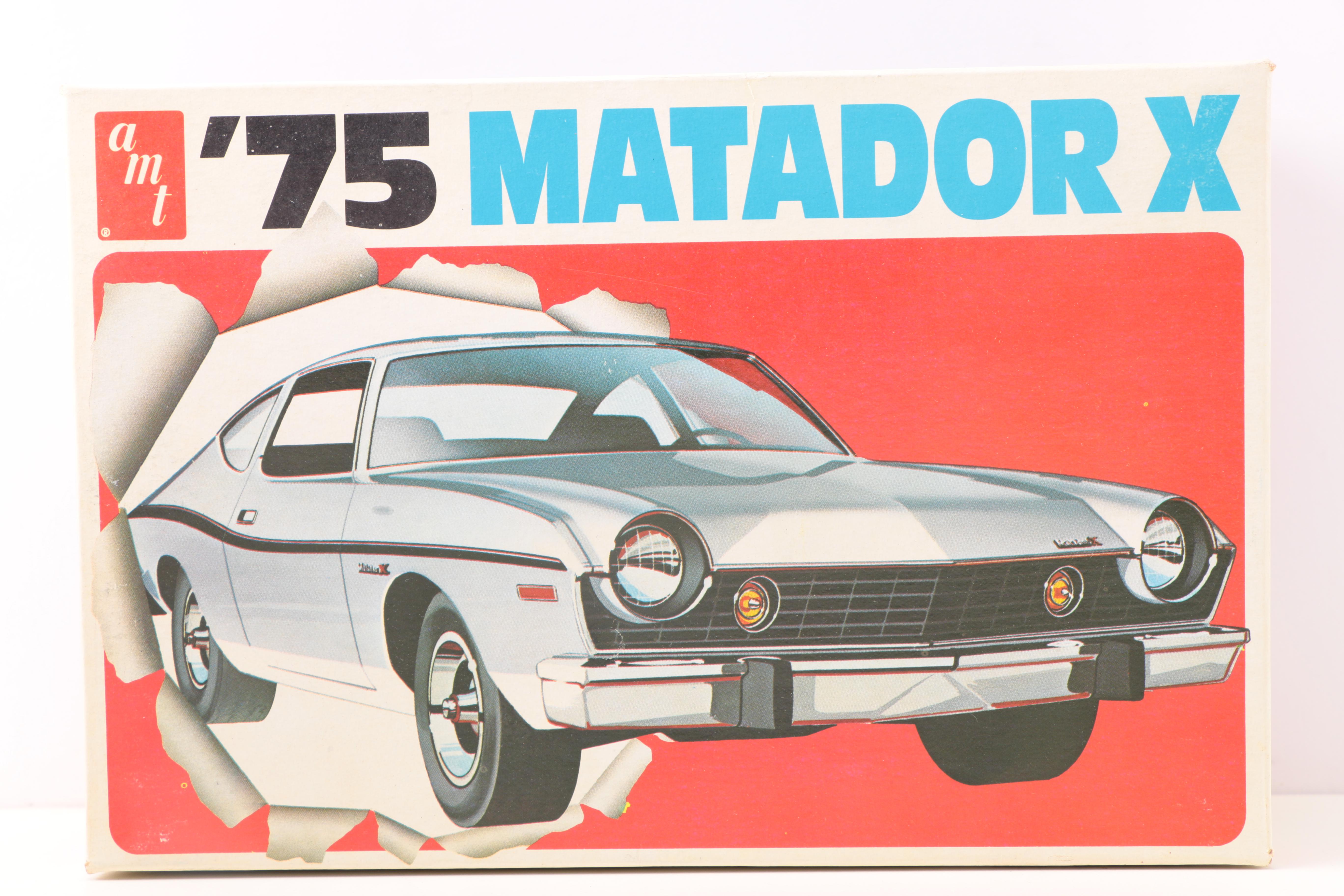 Vintage 1970s Model Car Kits including AMT