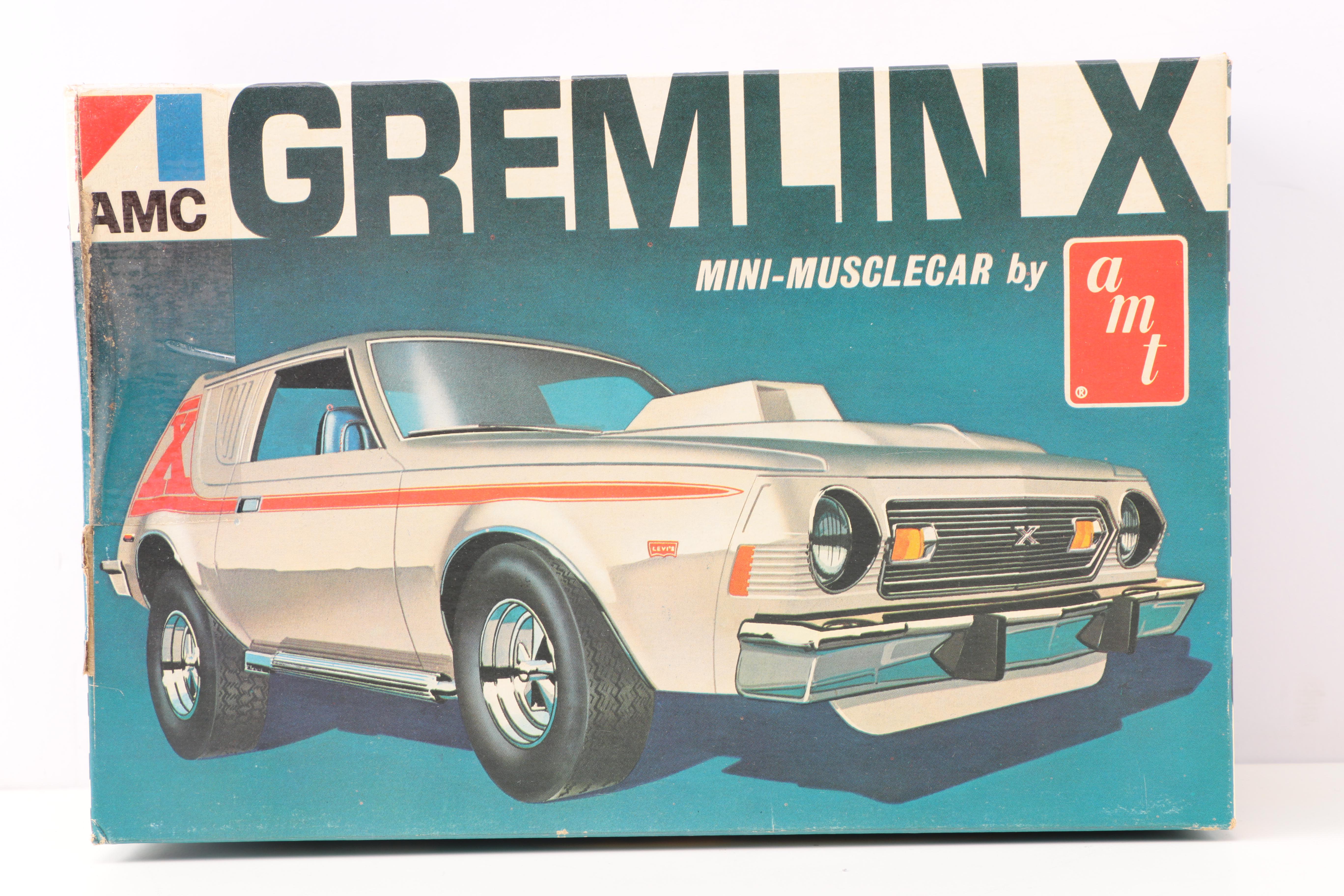 Vintage 1970s Model Car Kits including AMT