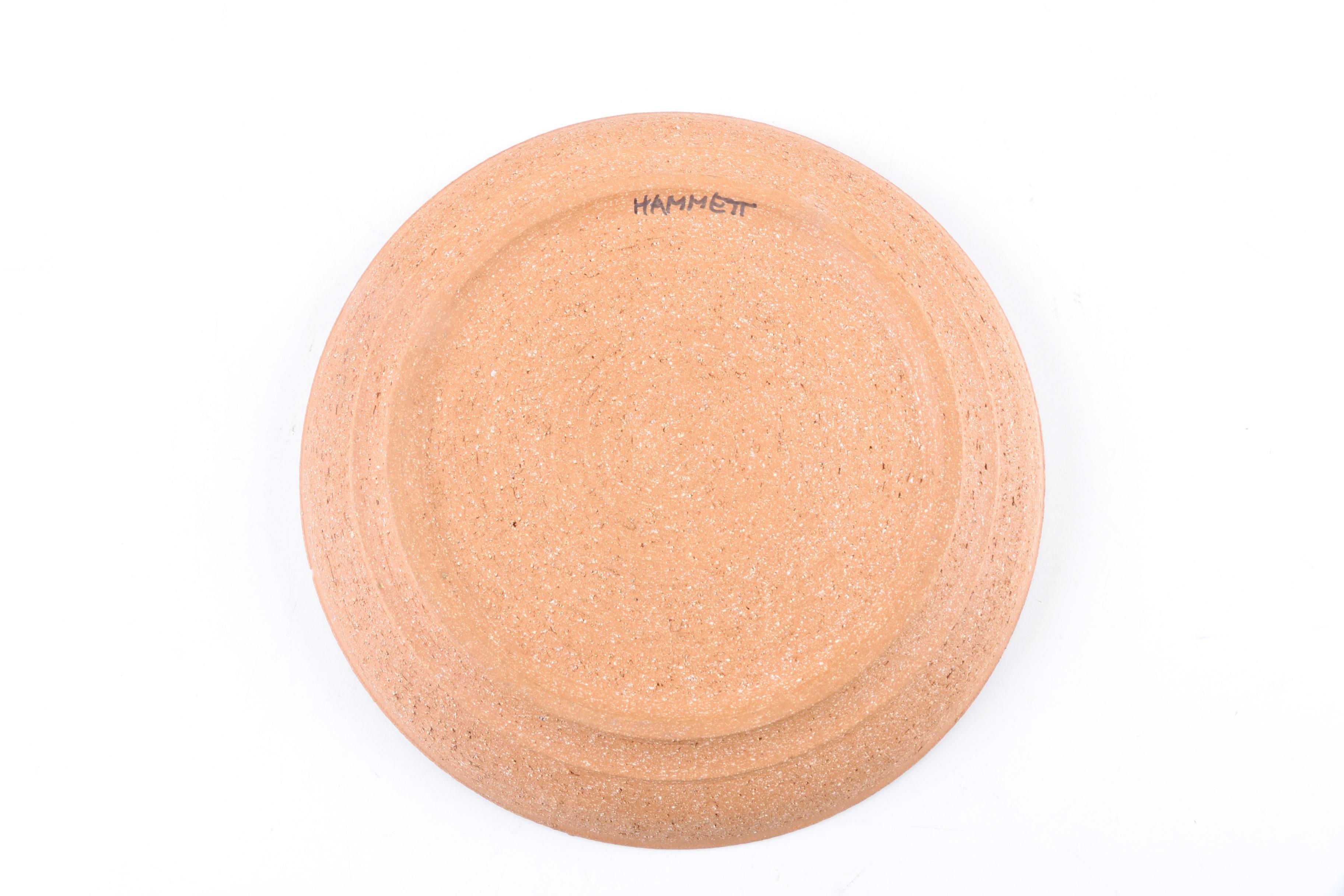 Blue and White Ceramic Vase and Plate