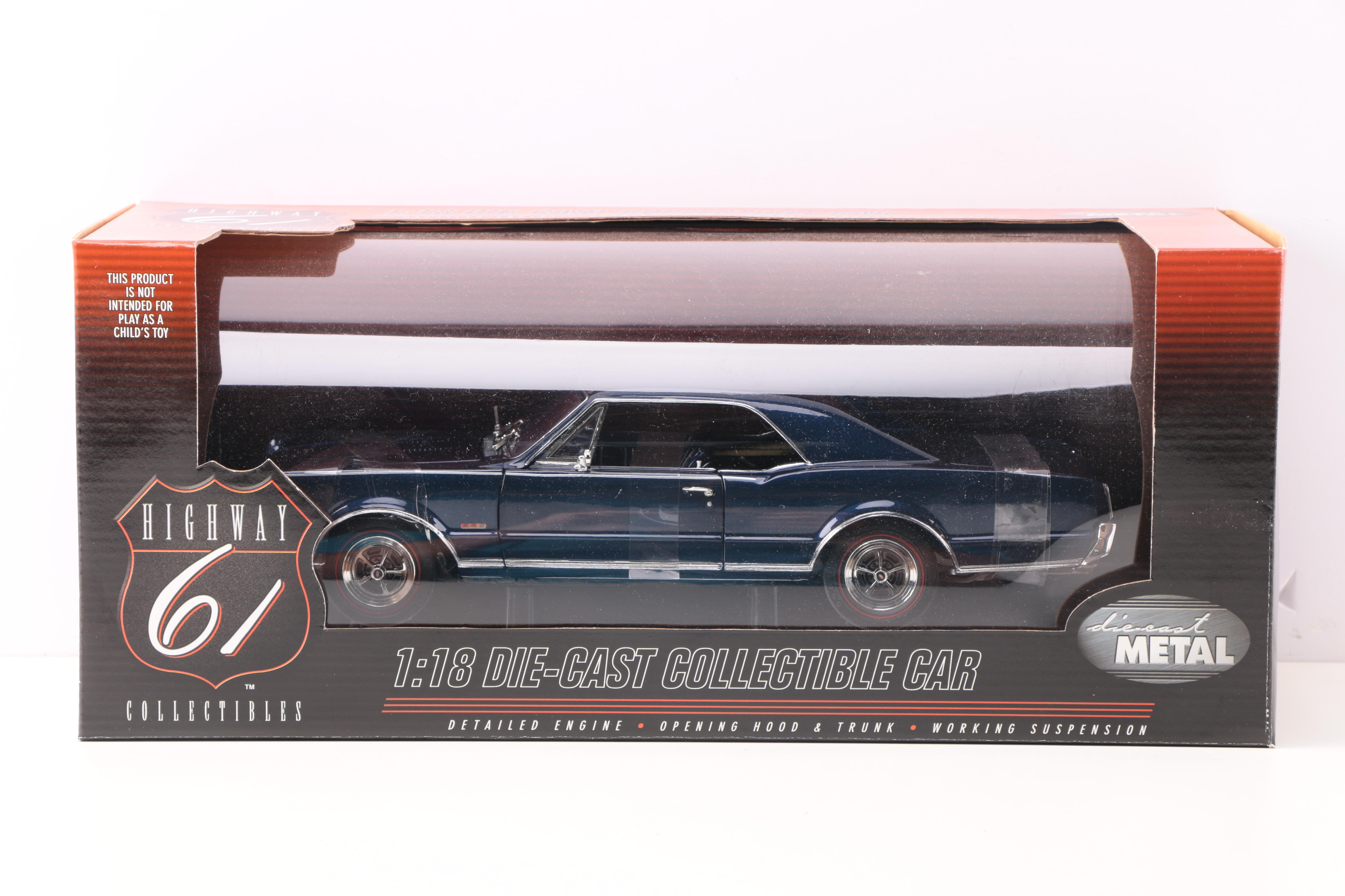 Pair of Die Cast Metal Cars