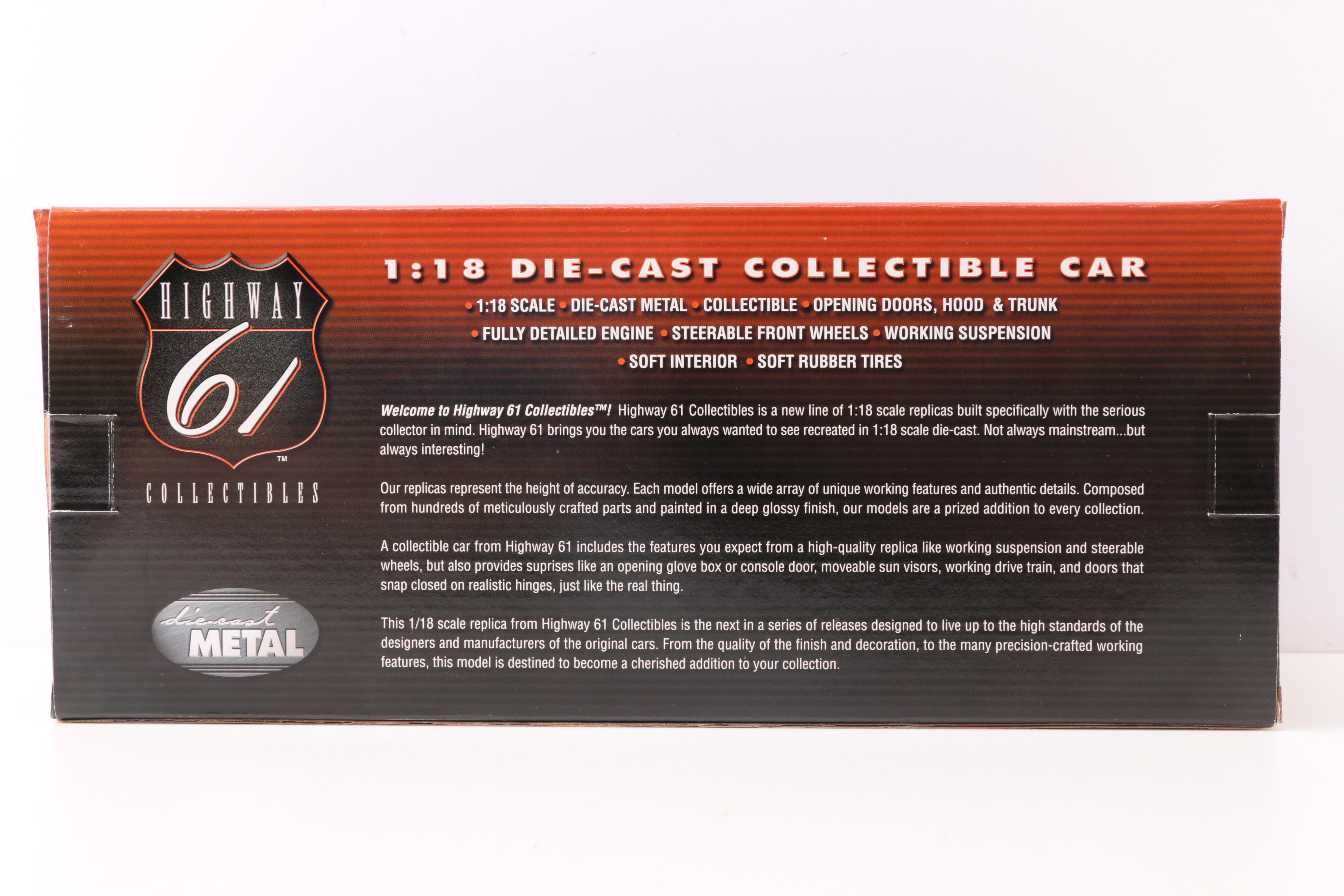 Pair of Die Cast Metal Cars