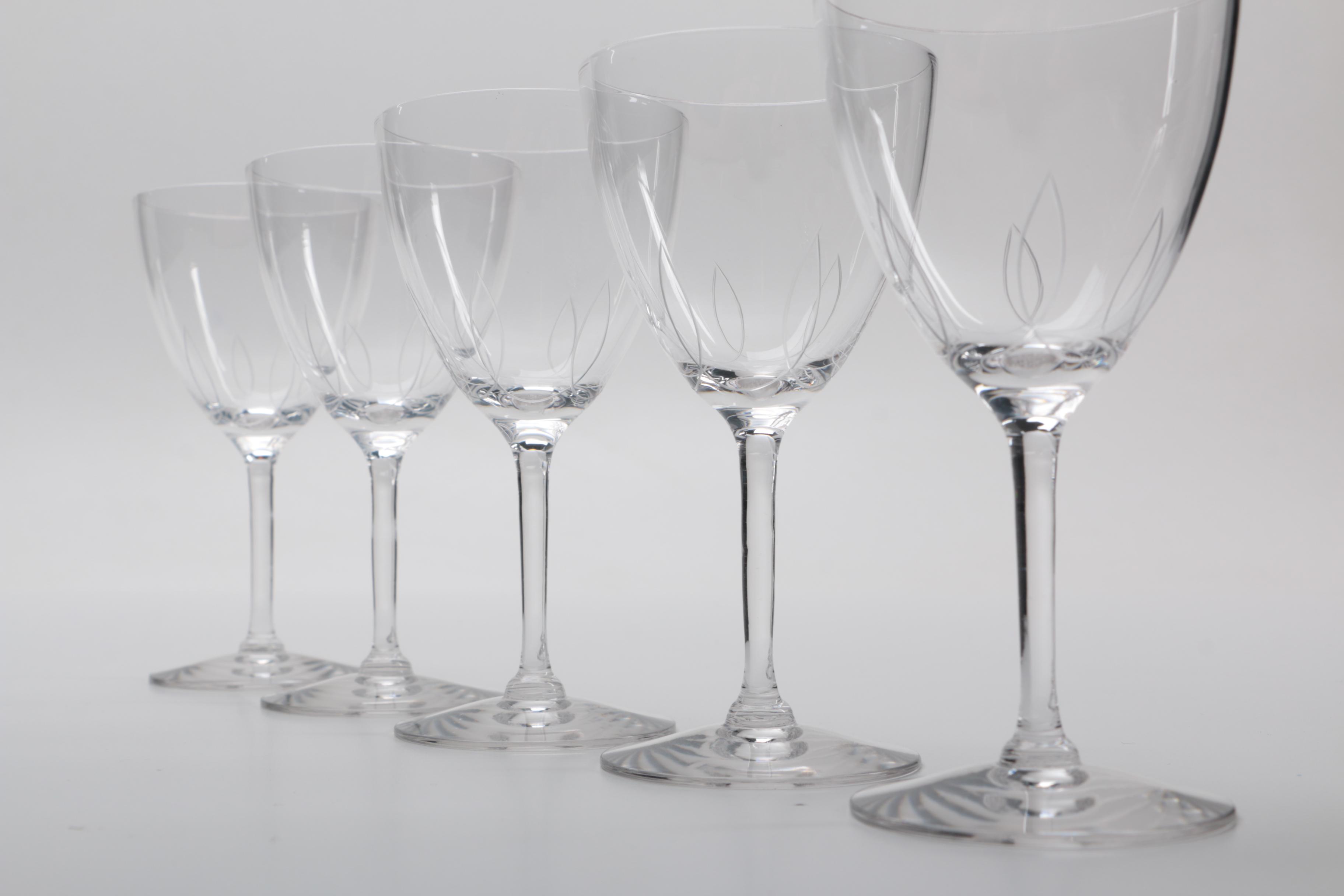 Assortment of Glassware