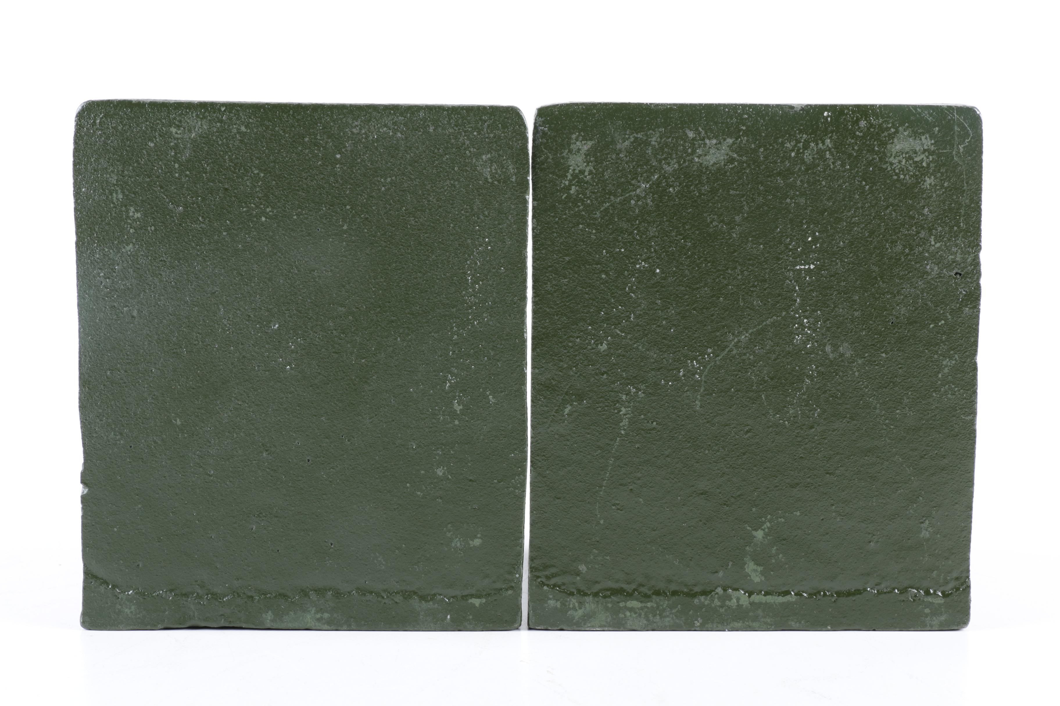 Cast Iron Train Bookends