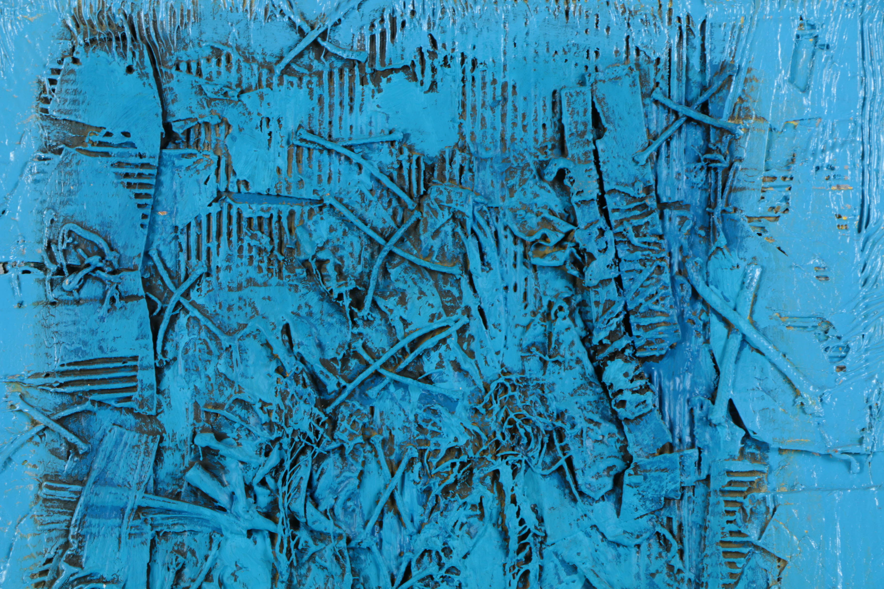 Ronald Ahlström Mixed Media on Canvas "Untitled"