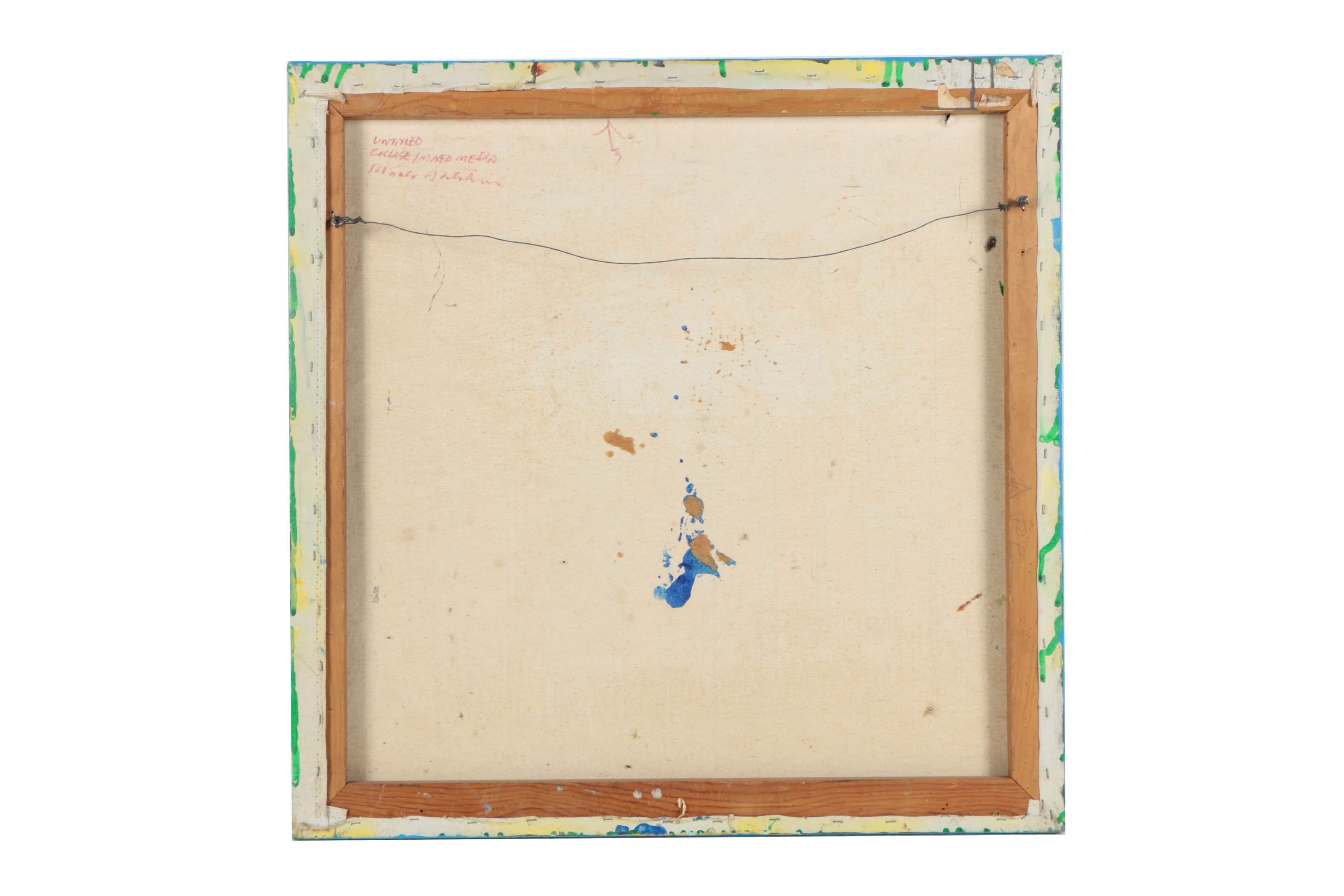 Ronald Ahlström Mixed Media on Canvas "Untitled"