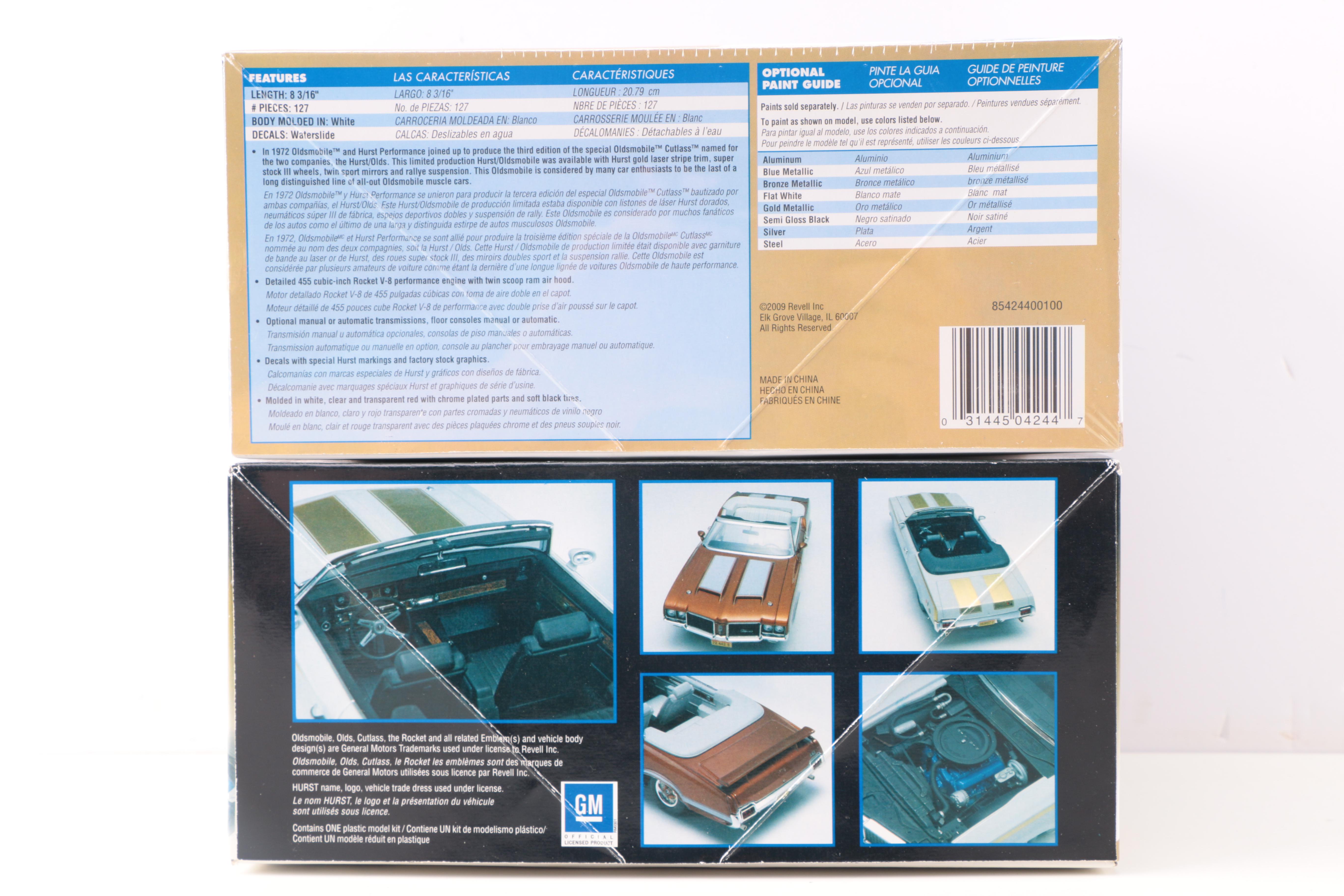 Vintage AMT and Revell Model Kits