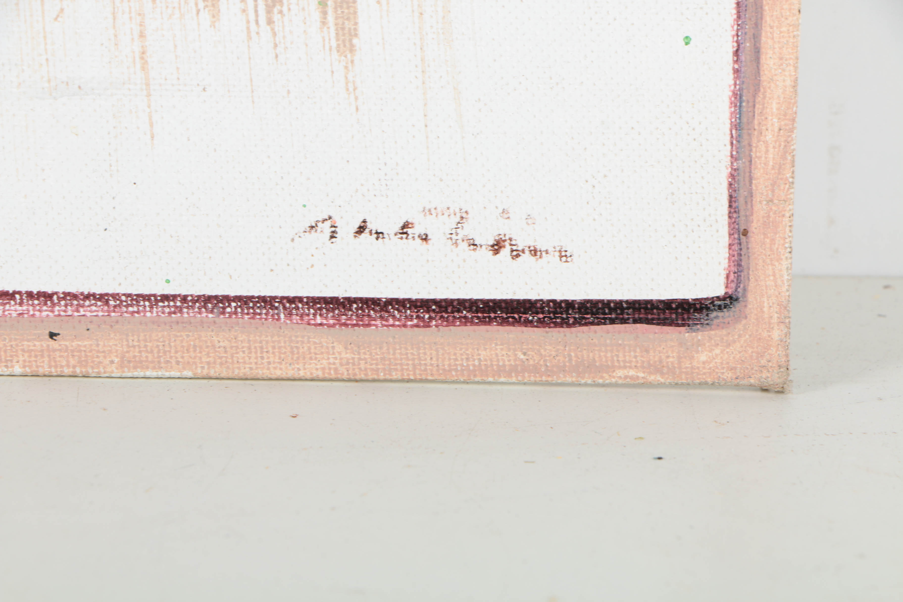 Assortment of Ronald Ahlström Mix Media Collage on Board