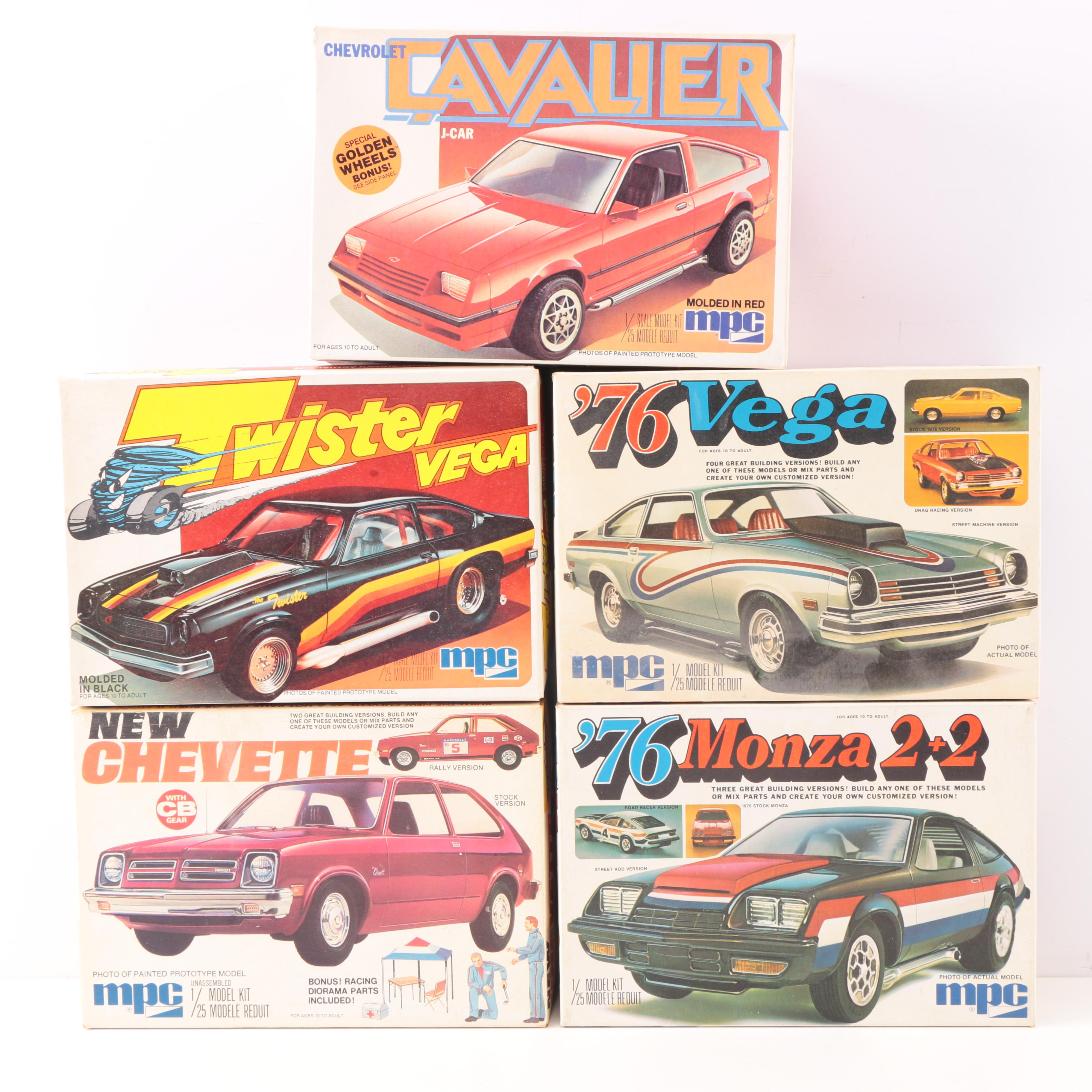 Collection of Vintage MPC Model Kits
