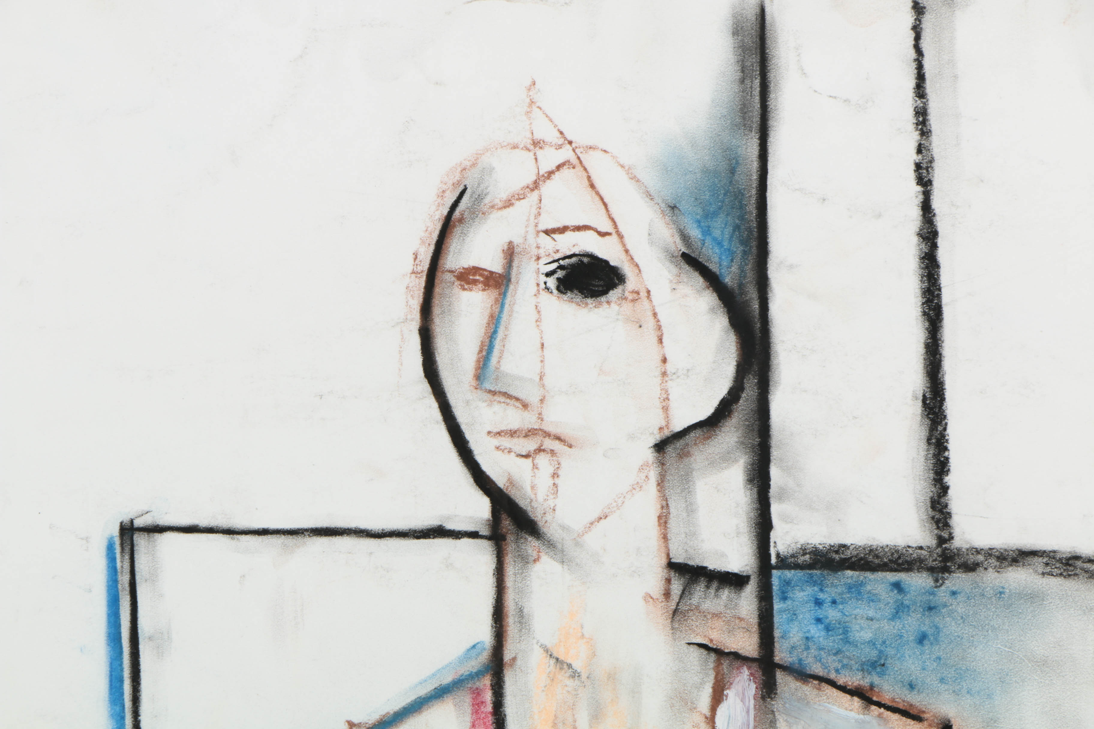 Assortment of Ronald Ahlström Abstract Mixed Media Compositions