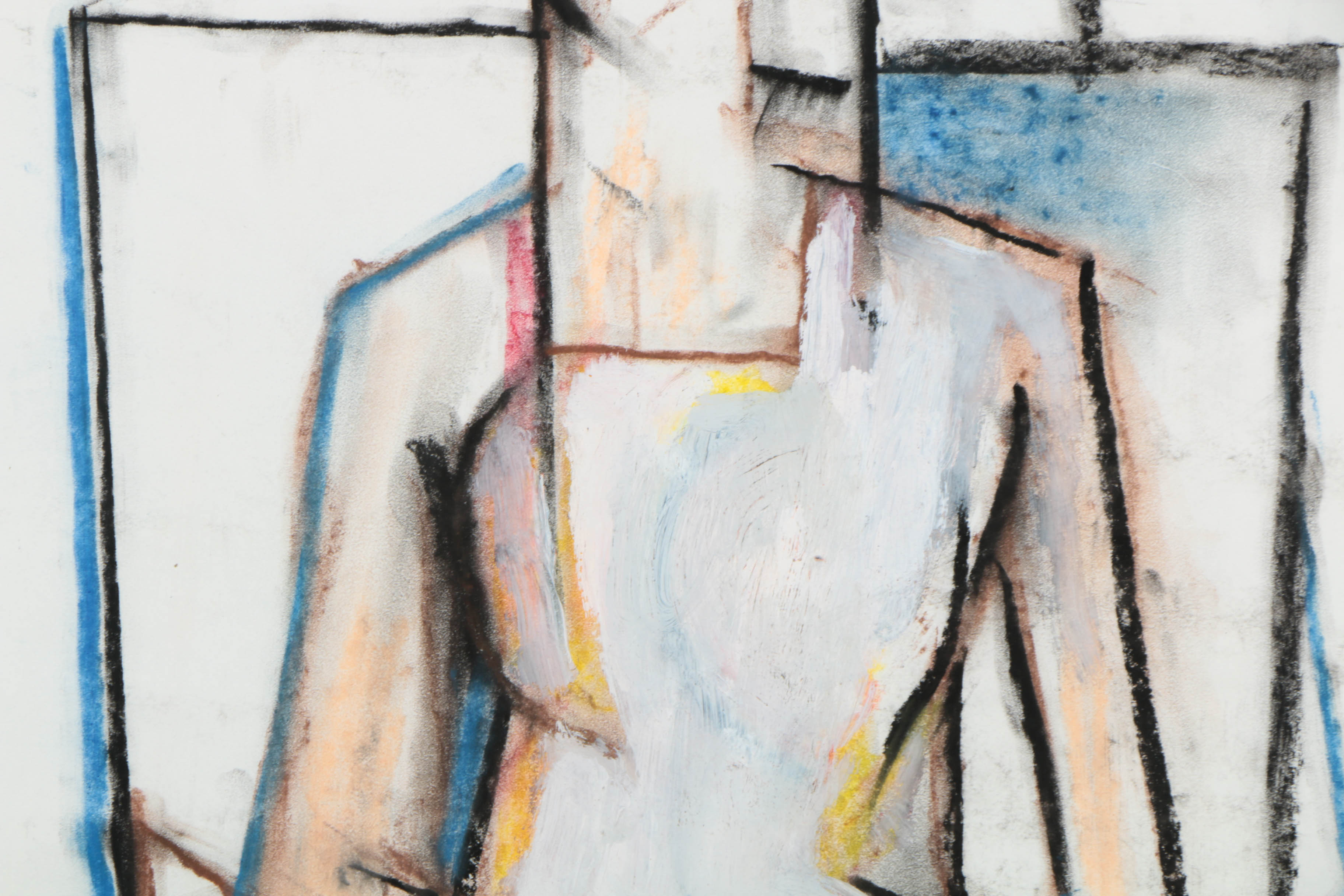 Assortment of Ronald Ahlström Abstract Mixed Media Compositions