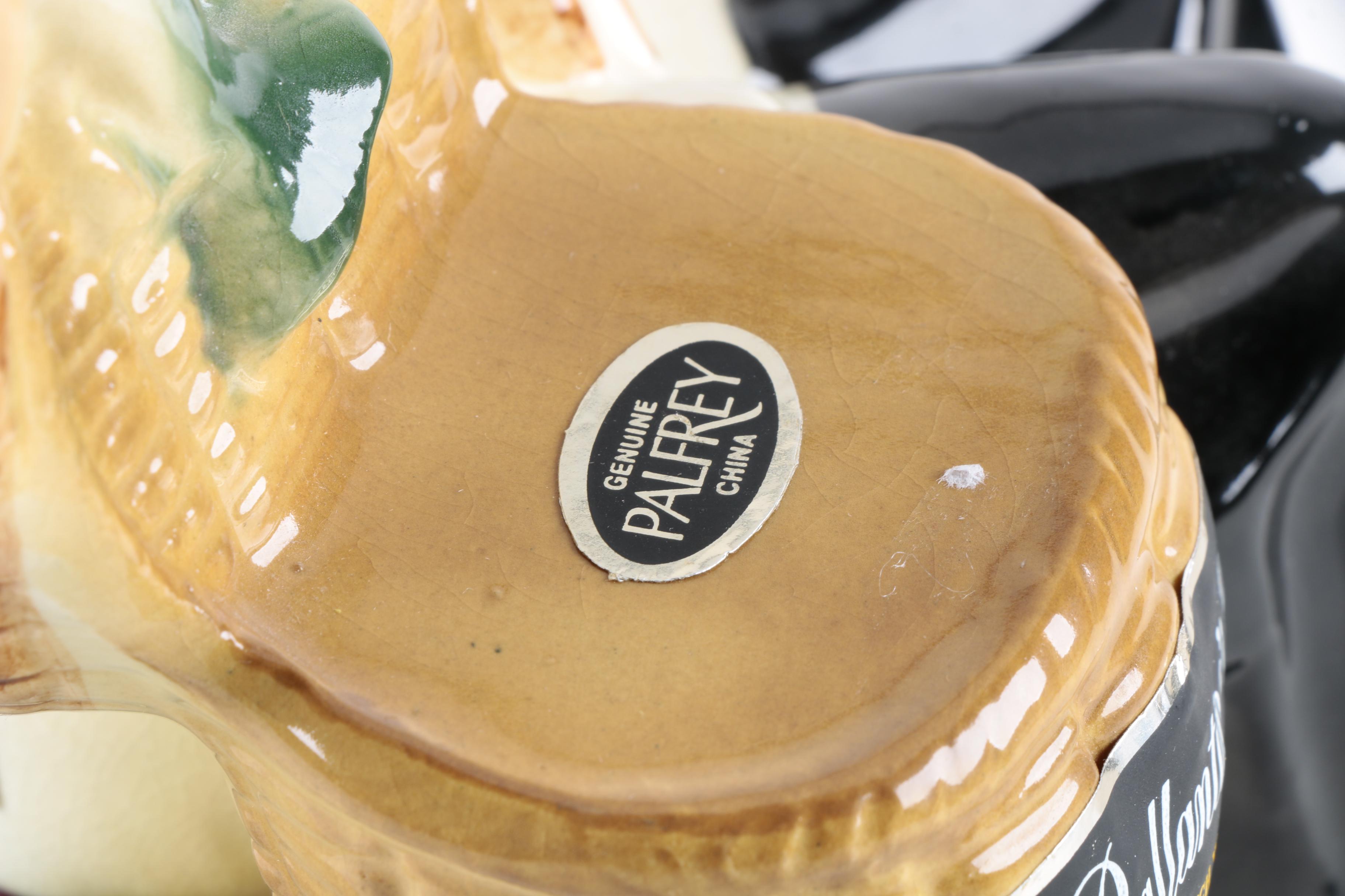 1960s Ballantine's Scotch Ceramic Whiskey Decanter