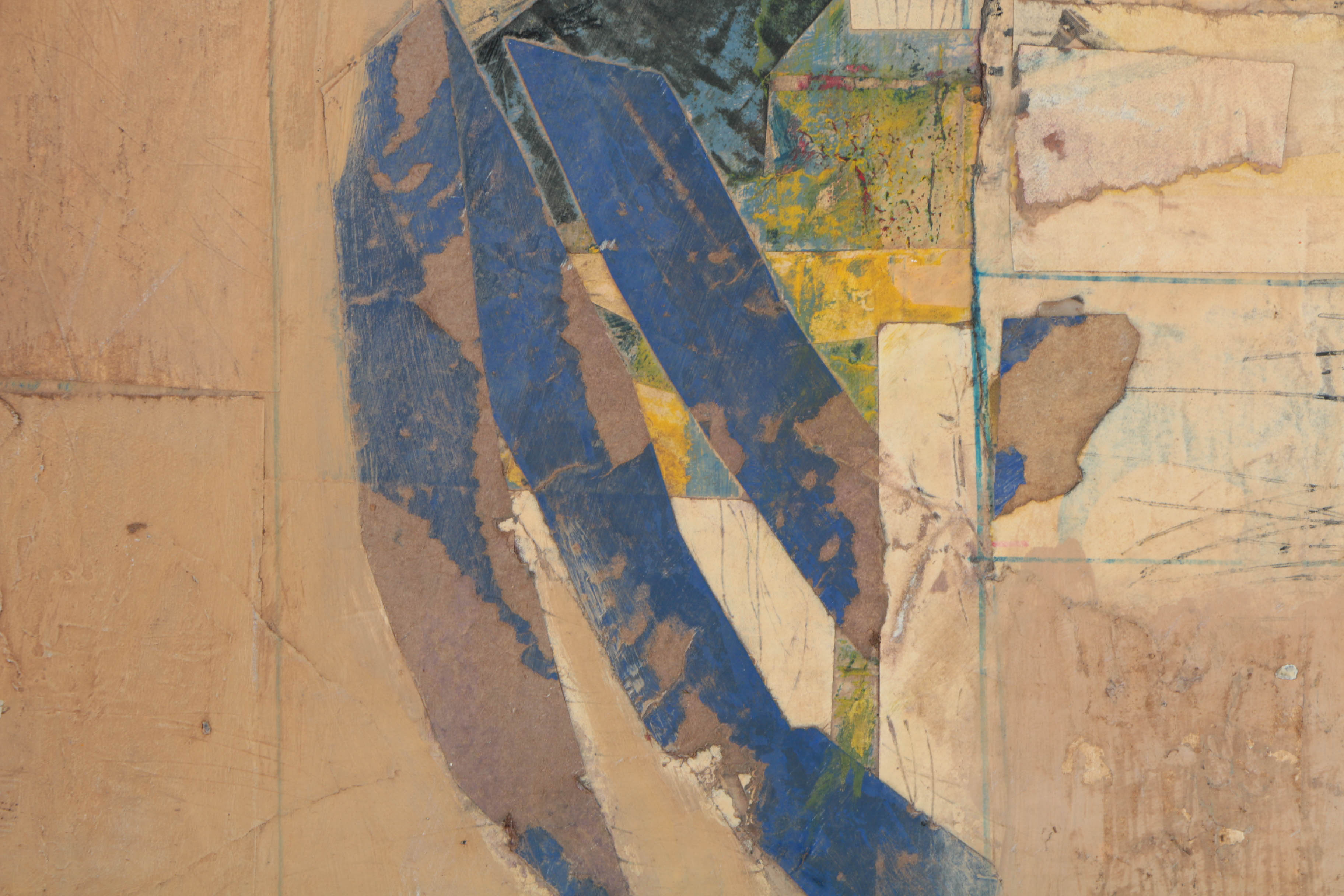 Assortment of Ronald Ahlström Abstract Mixed Media Compositions