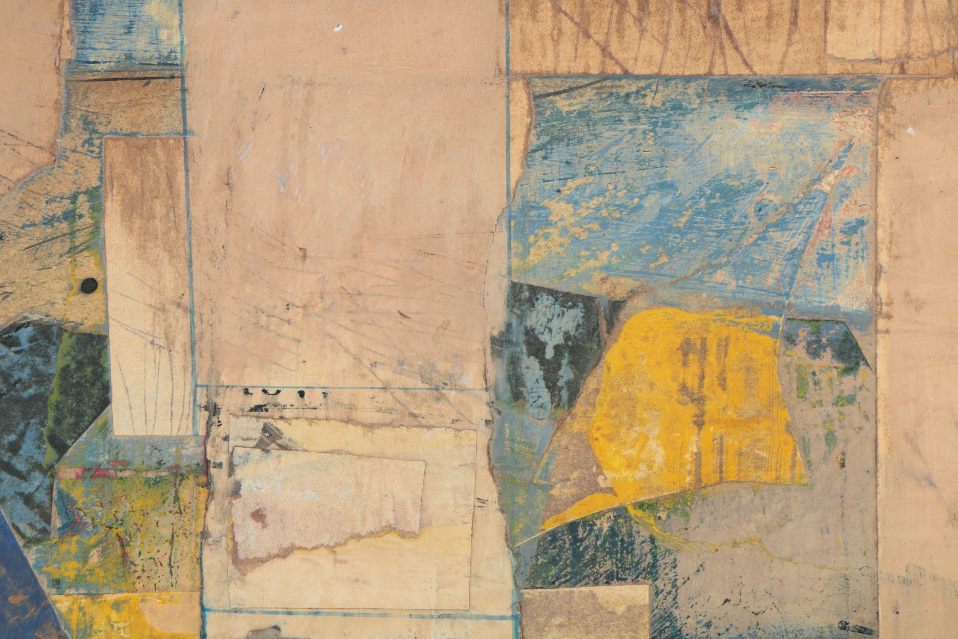 Assortment of Ronald Ahlström Abstract Mixed Media Compositions