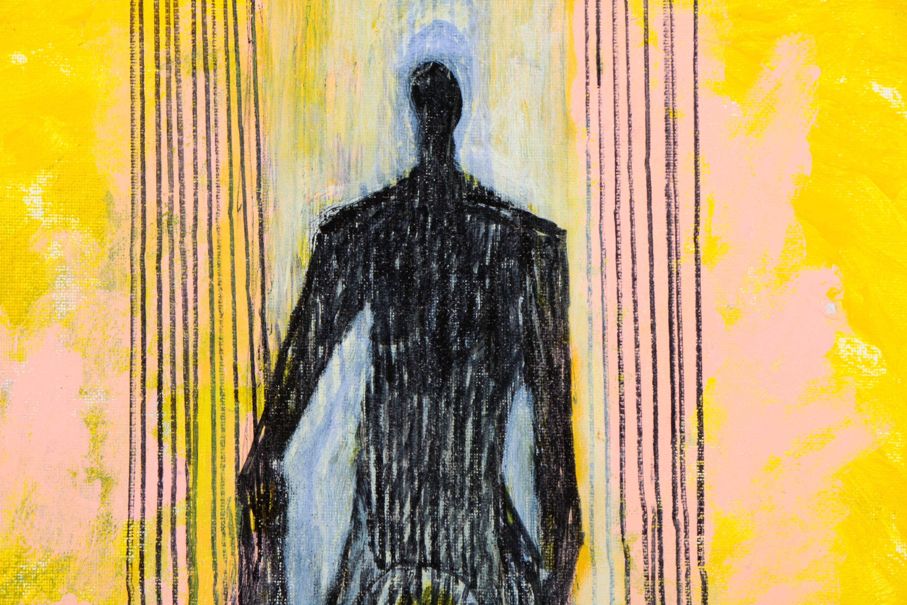 Collection of Ronald Ahlström Abstract Compositions on Canvas Boards