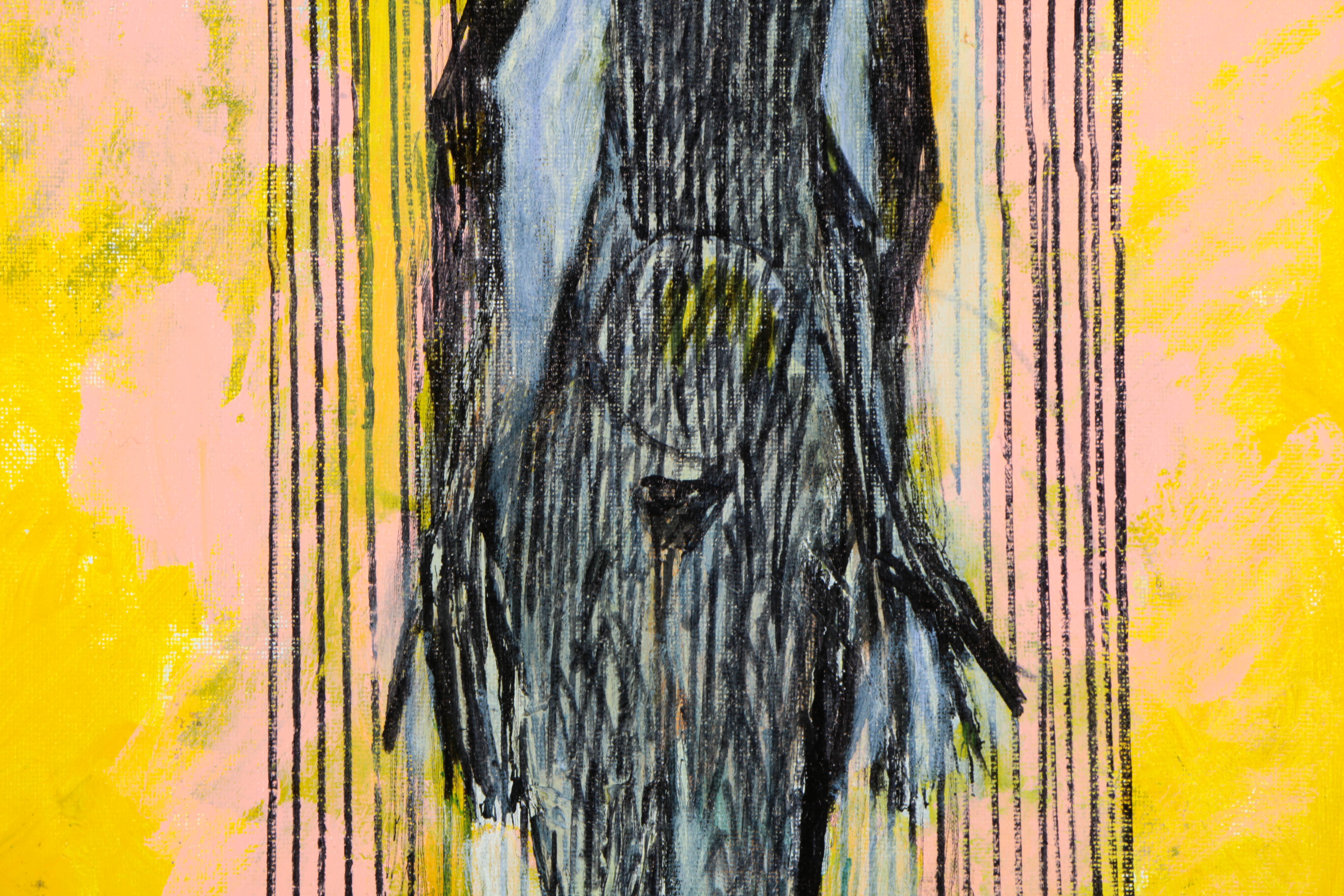 Collection of Ronald Ahlström Abstract Compositions on Canvas Boards