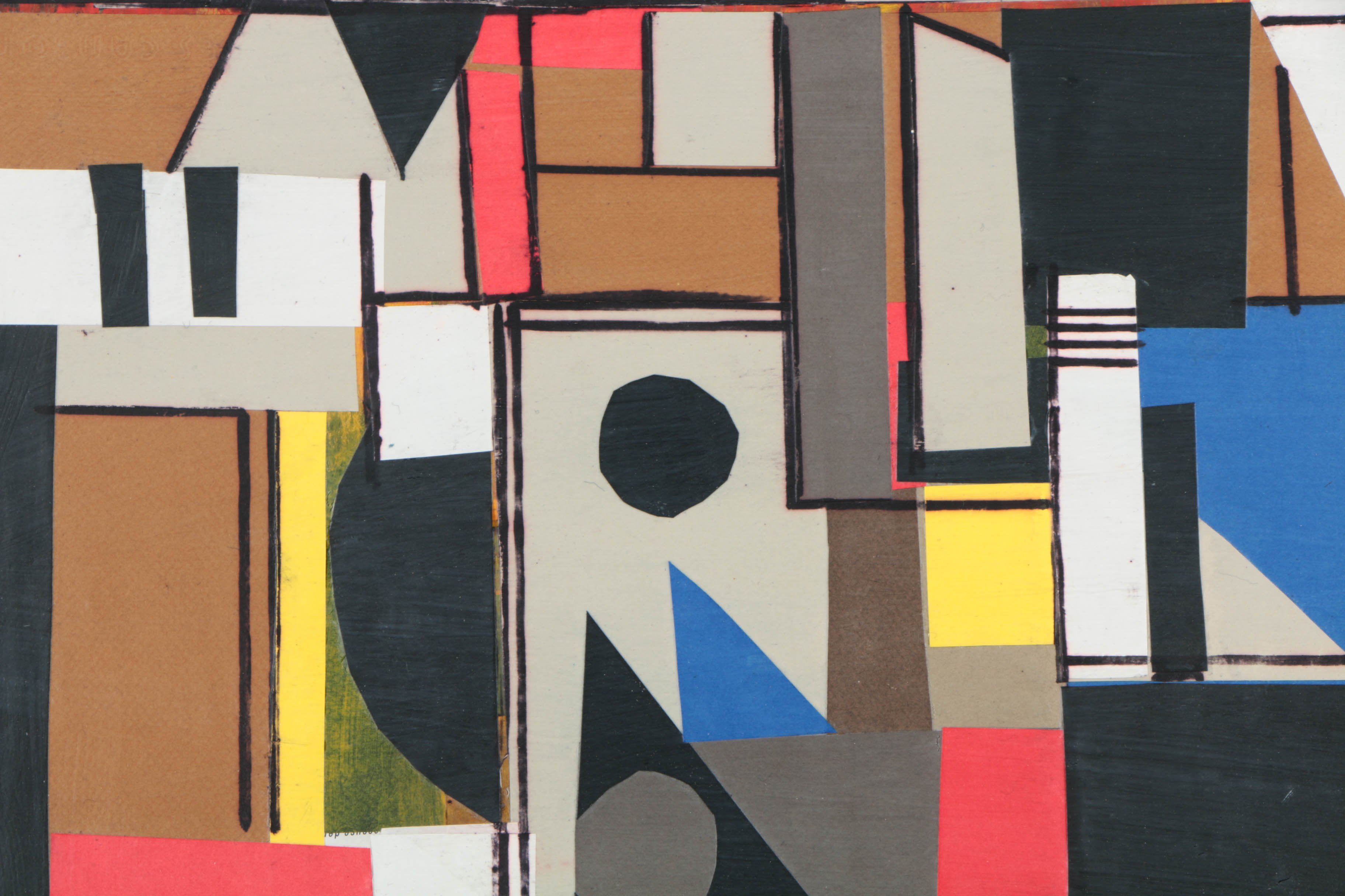 Collection of Ronald Ahlström Abstract Compositions on Canvas Boards