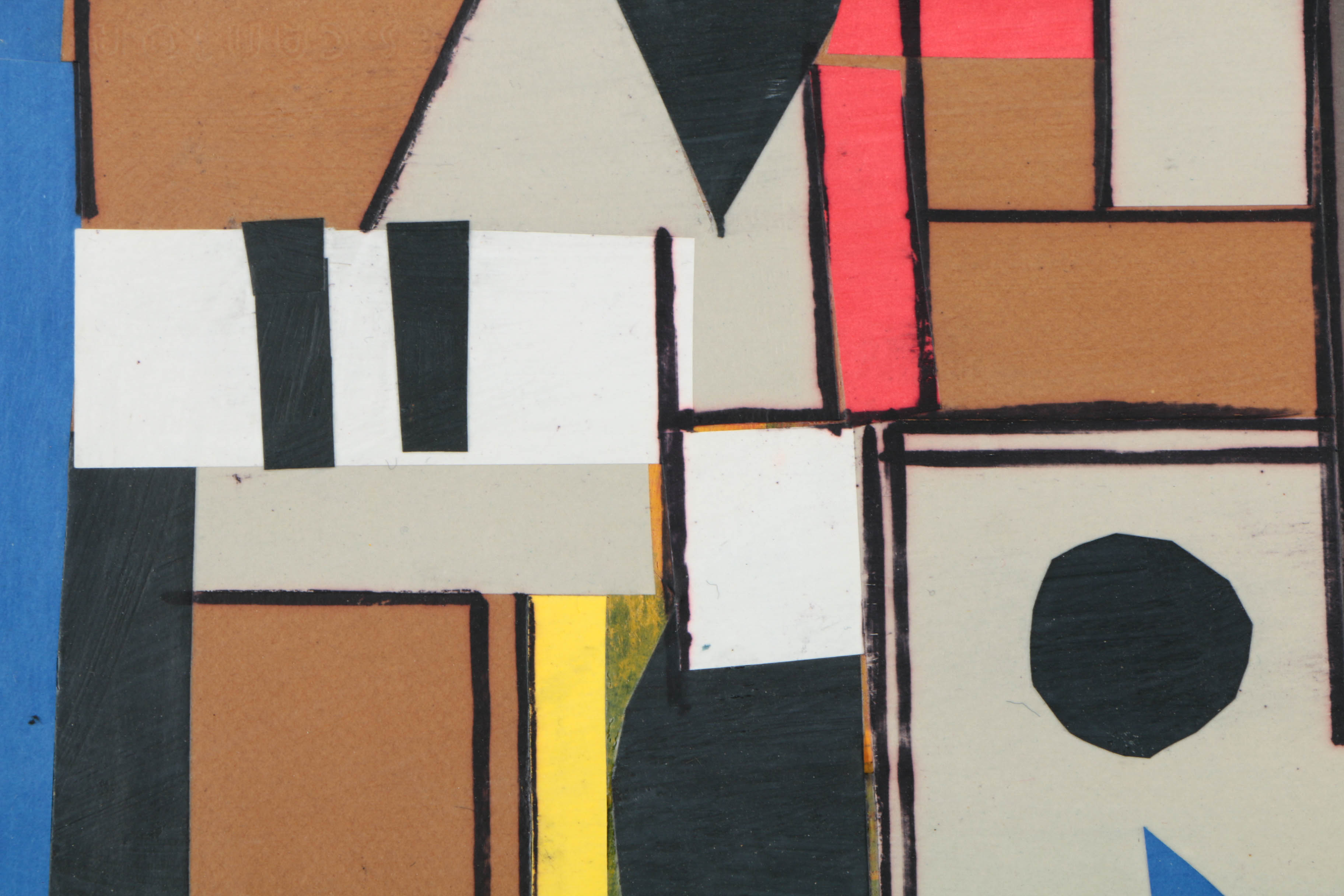 Collection of Ronald Ahlström Abstract Compositions on Canvas Boards