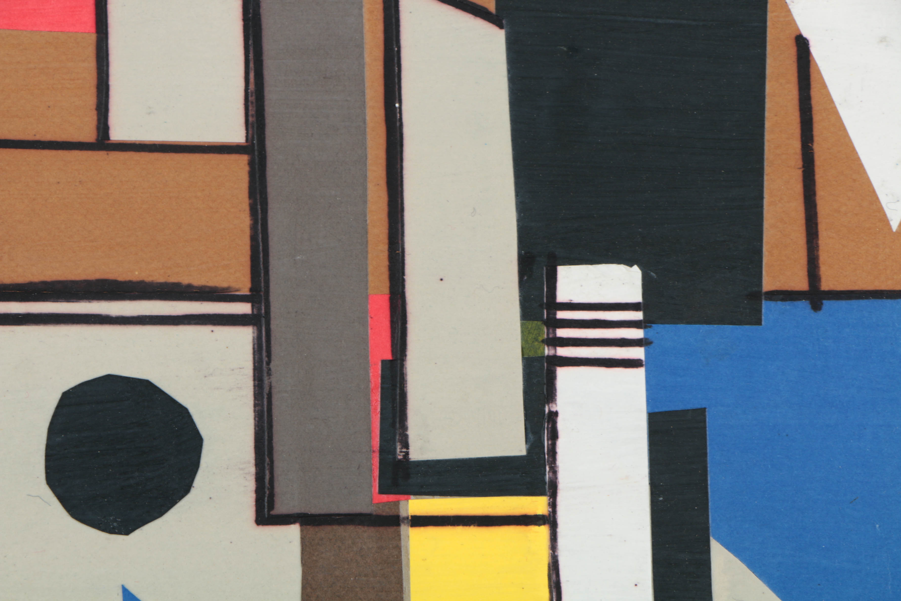 Collection of Ronald Ahlström Abstract Compositions on Canvas Boards