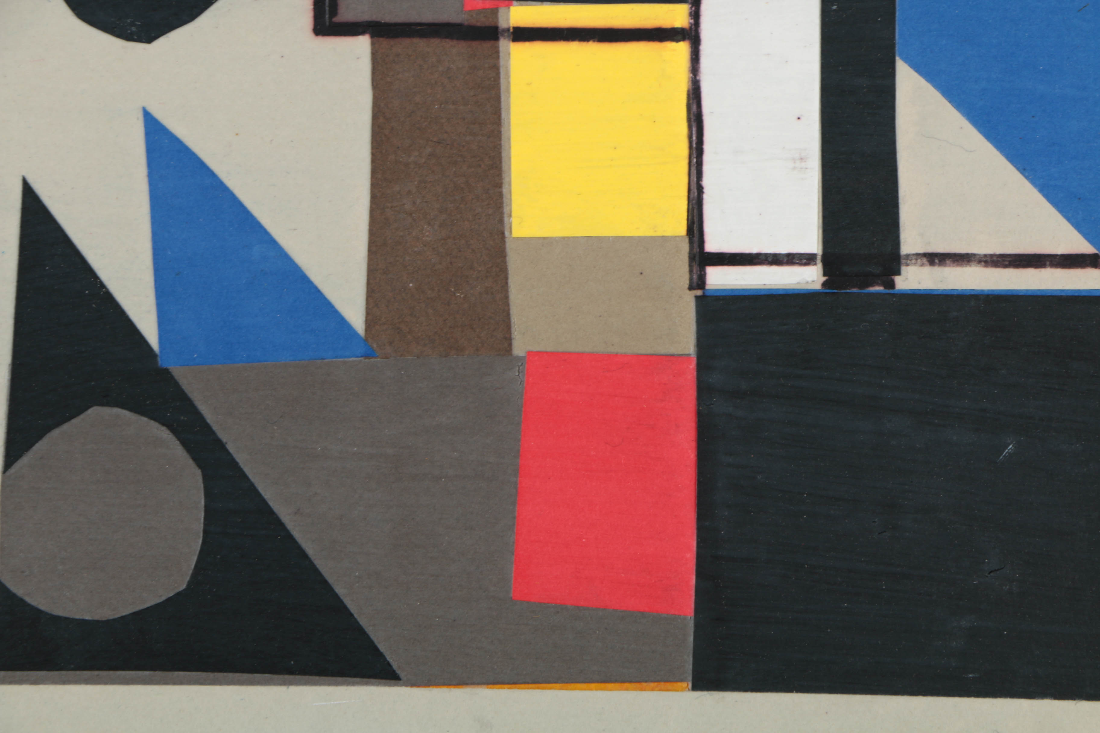 Collection of Ronald Ahlström Abstract Compositions on Canvas Boards